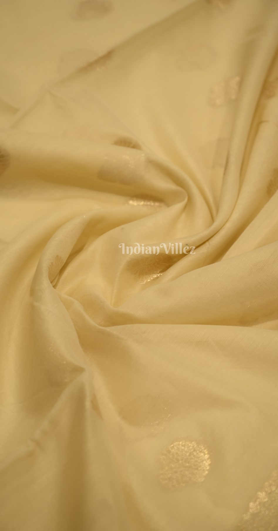 Off White Modal Silk Saree