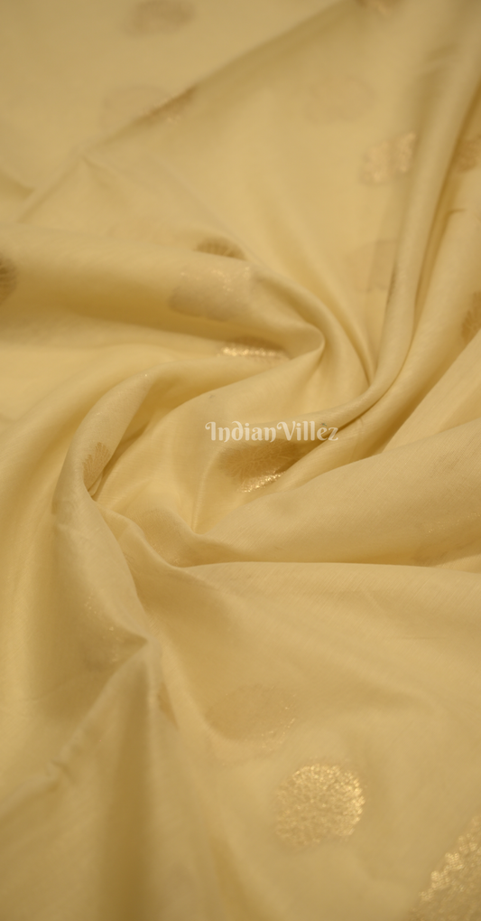 Off White Modal Silk Saree