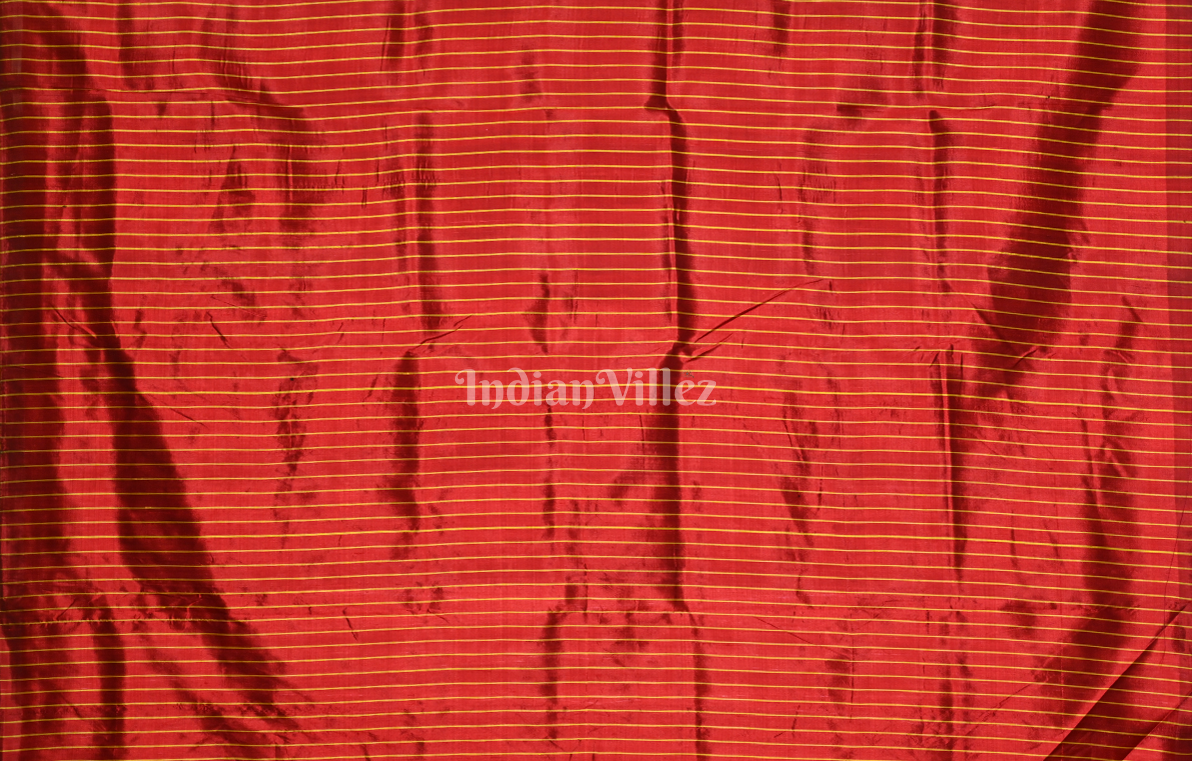 Maroon Yellow Nabarangi Nabakothi Odisha Ikat Contemporary Designer Silk Saree 