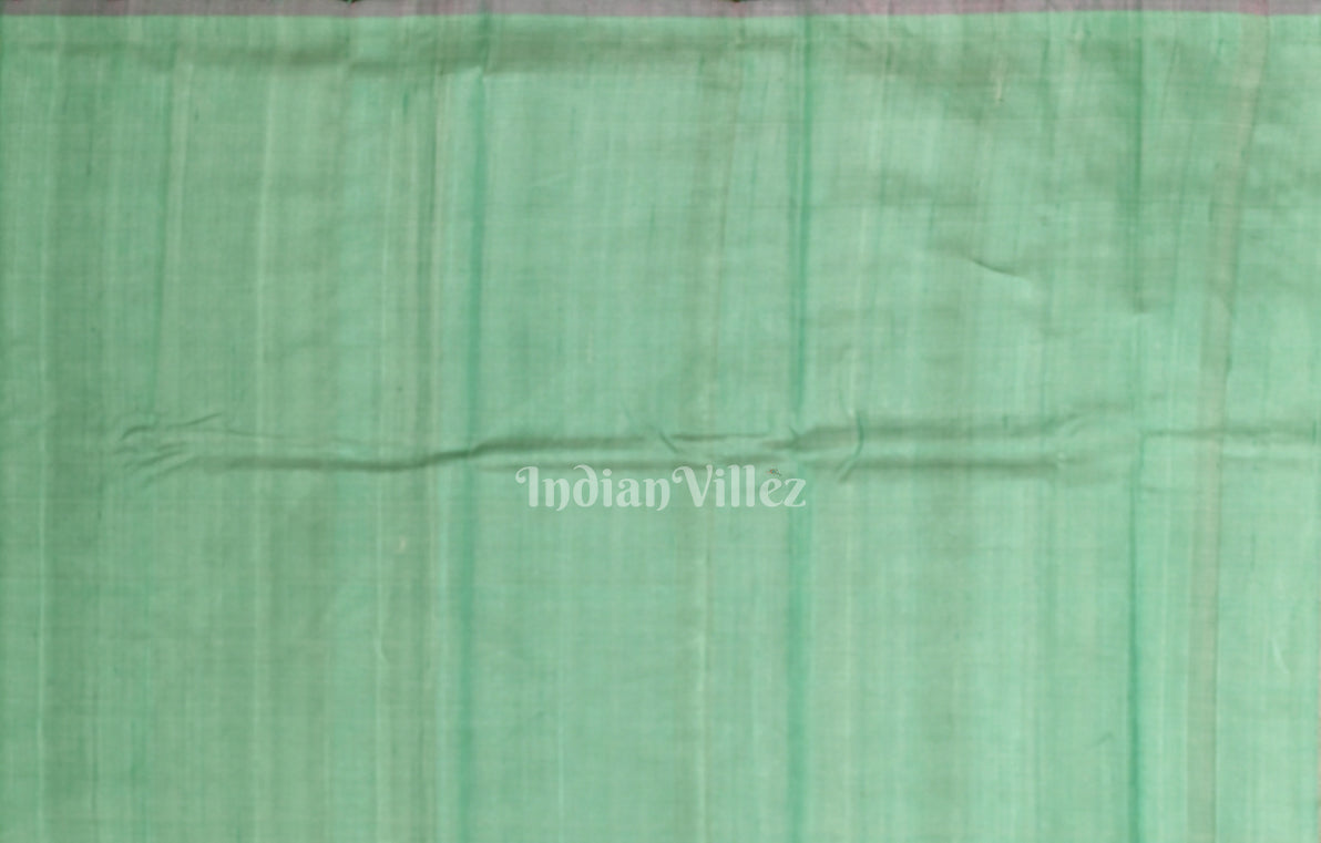 Light Green Gopalpur Tussar Silk Saree 