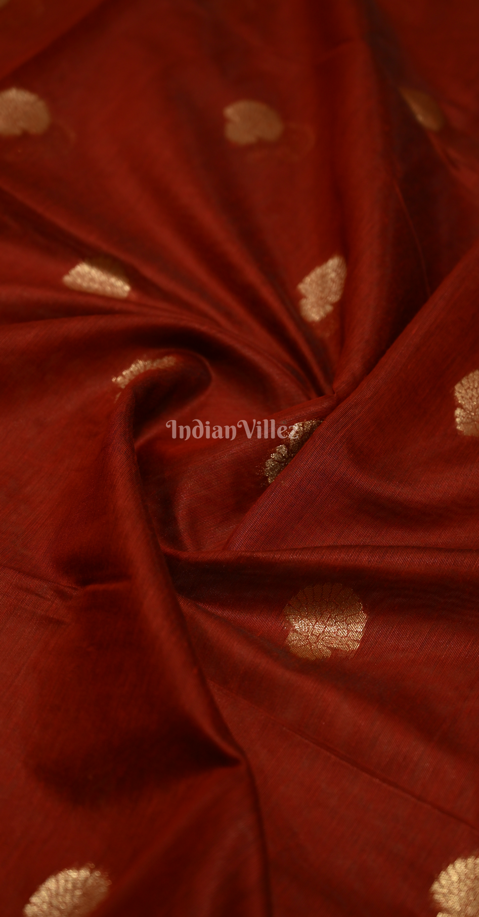 Maroon Modal Silk Saree 