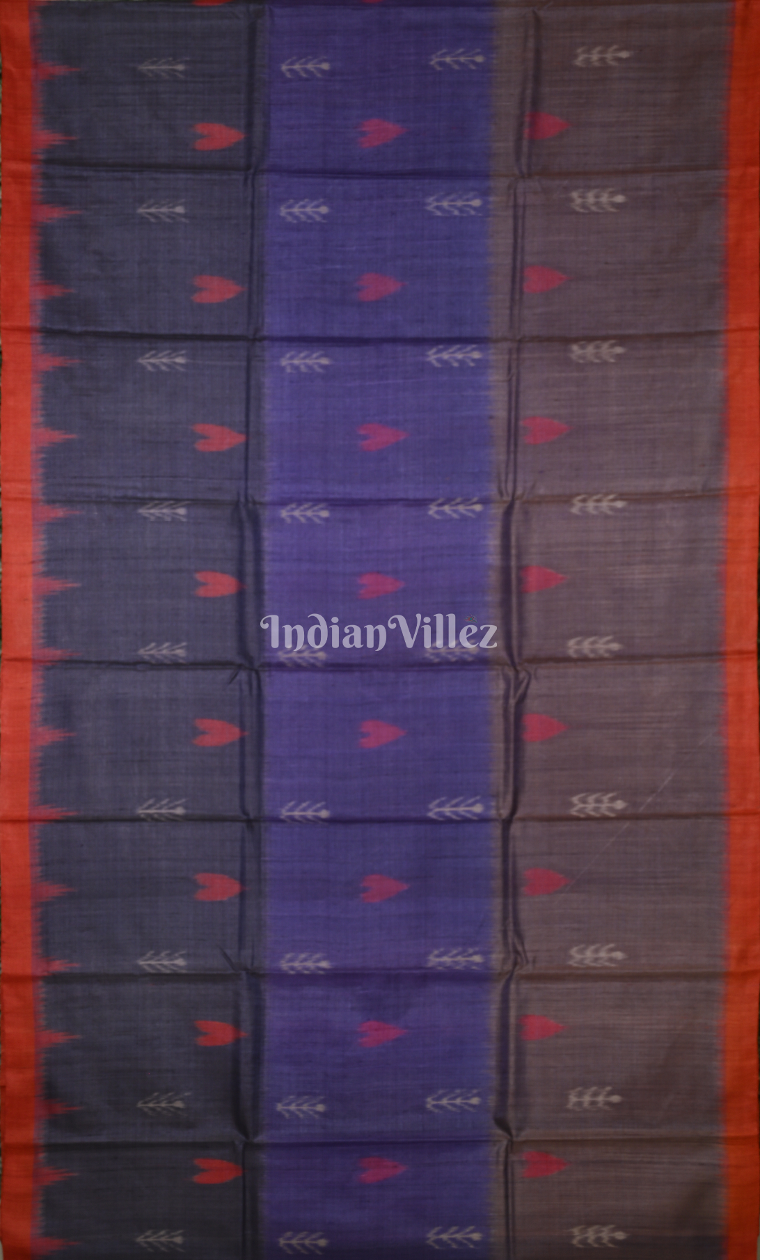 Multi Colour Tribal Theme Fine Gopalpur Tussar Silk Saree