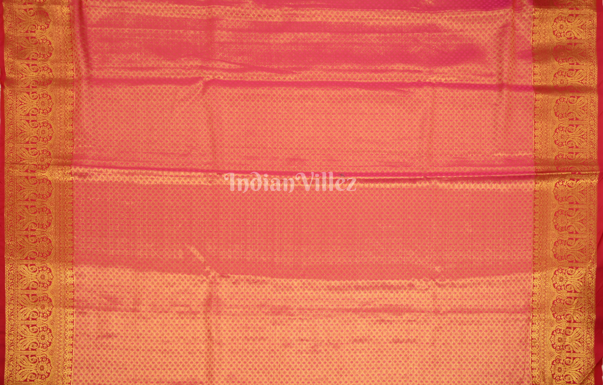 Multicolor Bridal Kanjivaram Silk Saree