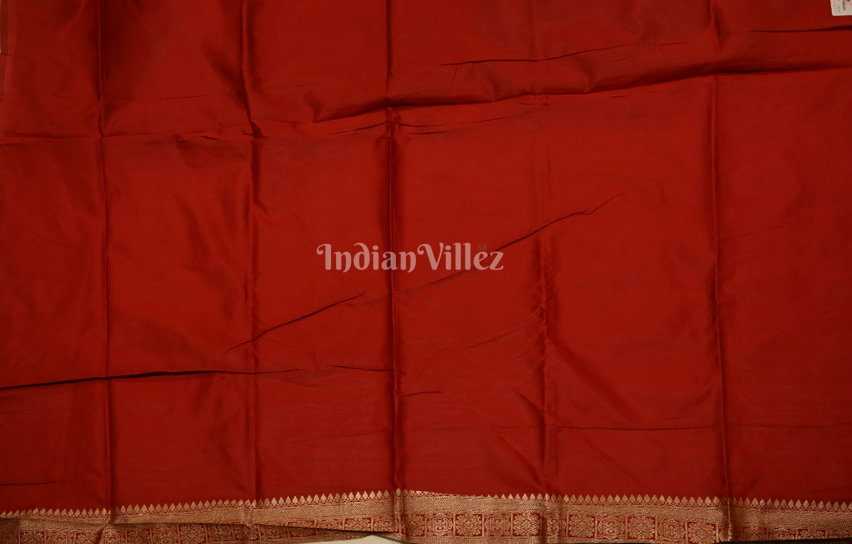 Peach Ikat Saree with Zari Border Tussar Silk
