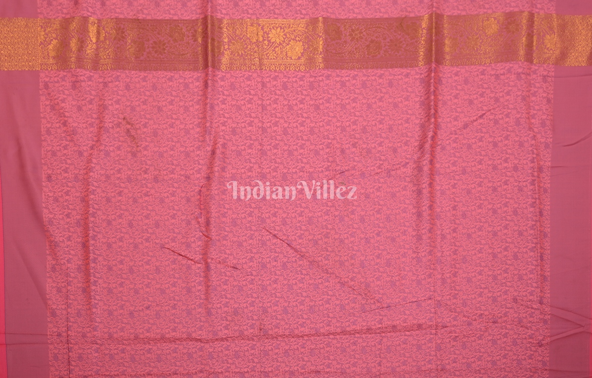 Pink Weaving saree