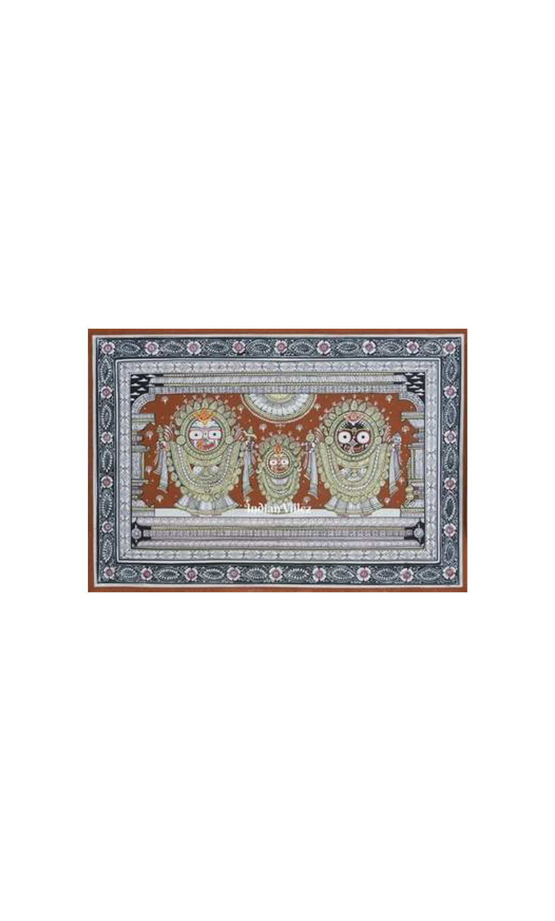 Jagannath Suna Besha Pattachitra Painting For Home Wall Art Decor