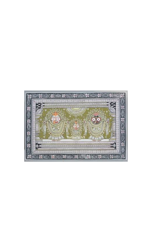 Jagannath Suna Besha Pattachitra Painting For Home Wall Art Decor
