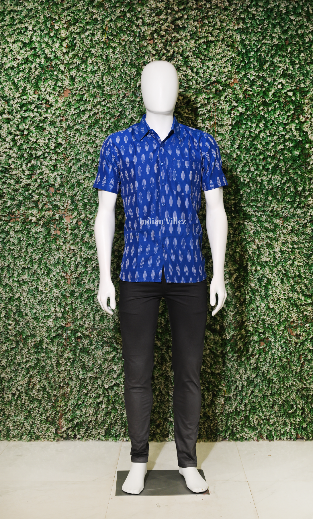 Handwoven Sambalpuri Ikat Men's Shirt