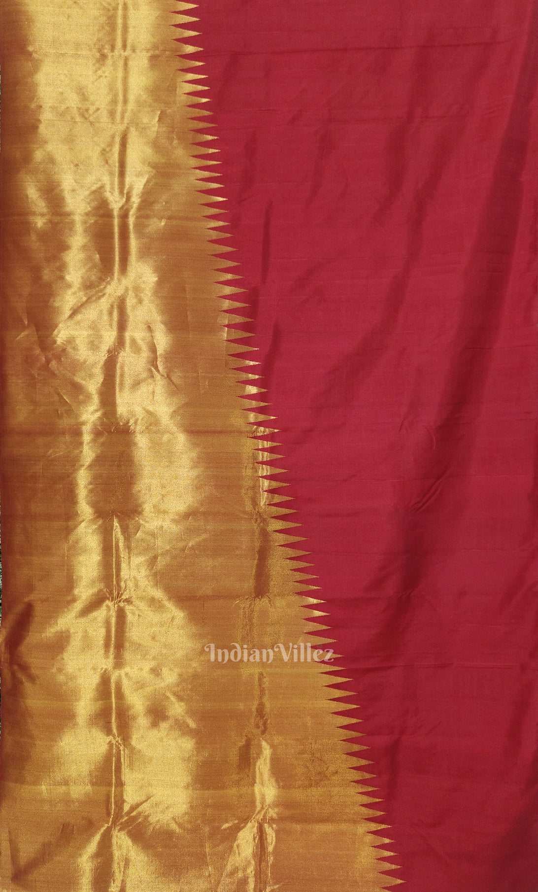 Rekha Red Kanjivaram Tissue Silk Saree