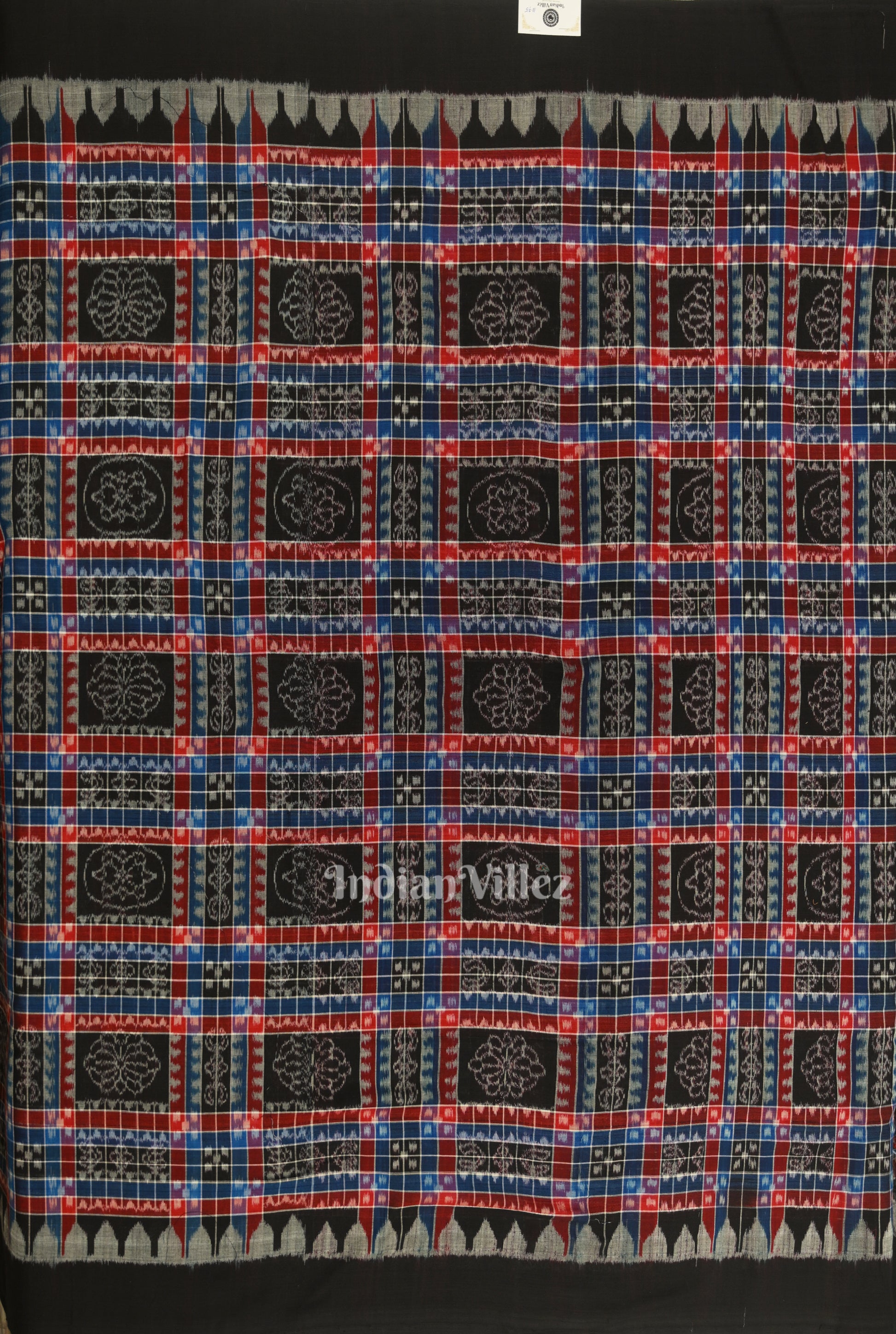  Multi Color Utkalaxmi Sambalpuri Ikat Cotton Fabric 
