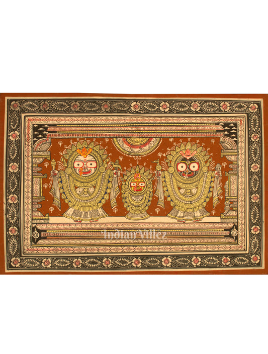 Jagannath Suna Besha Pattachitra Painting For Home Wall Art Decor