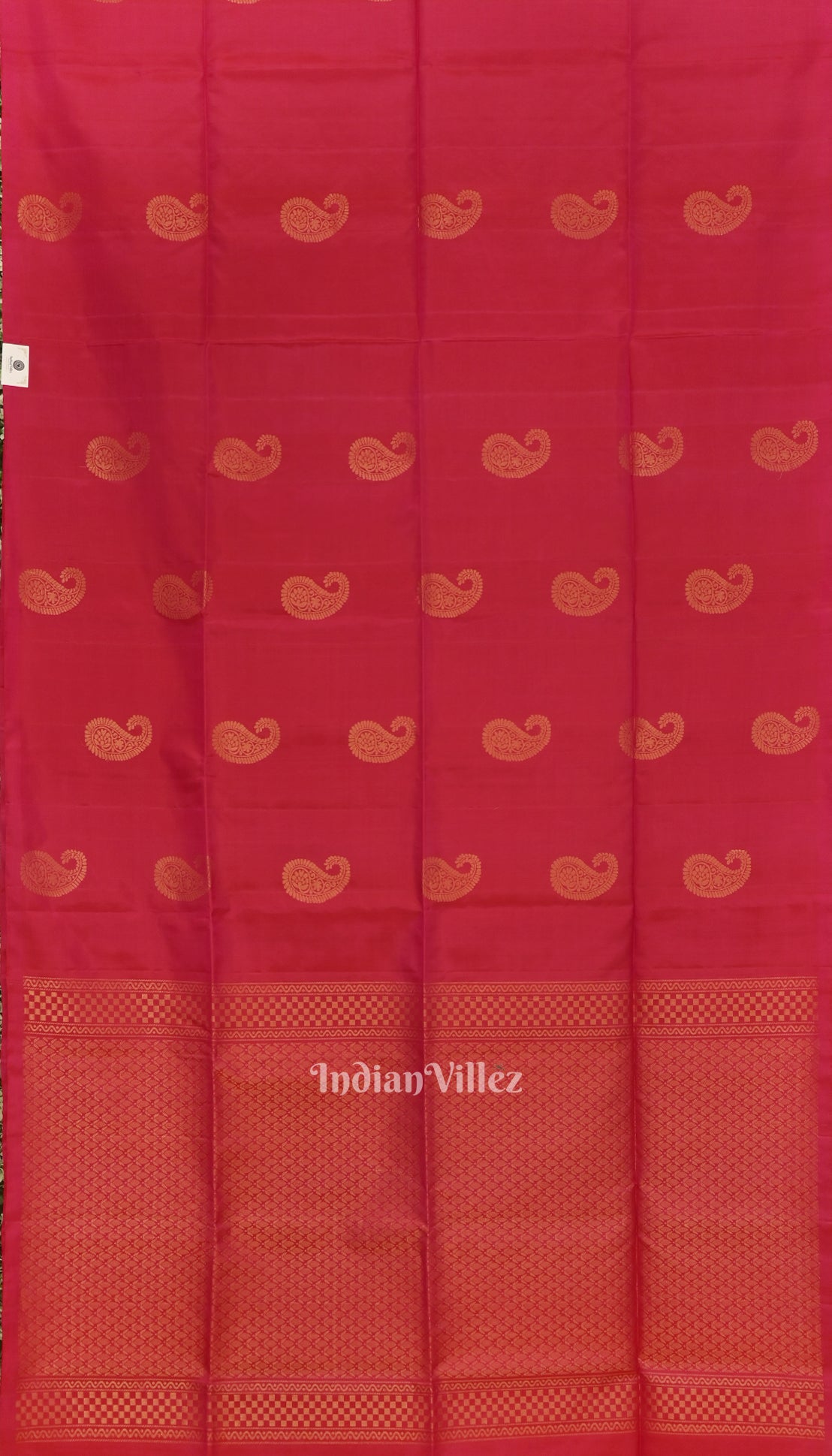 Rani Pink Pure Kanjivaram Soft Silk Saree