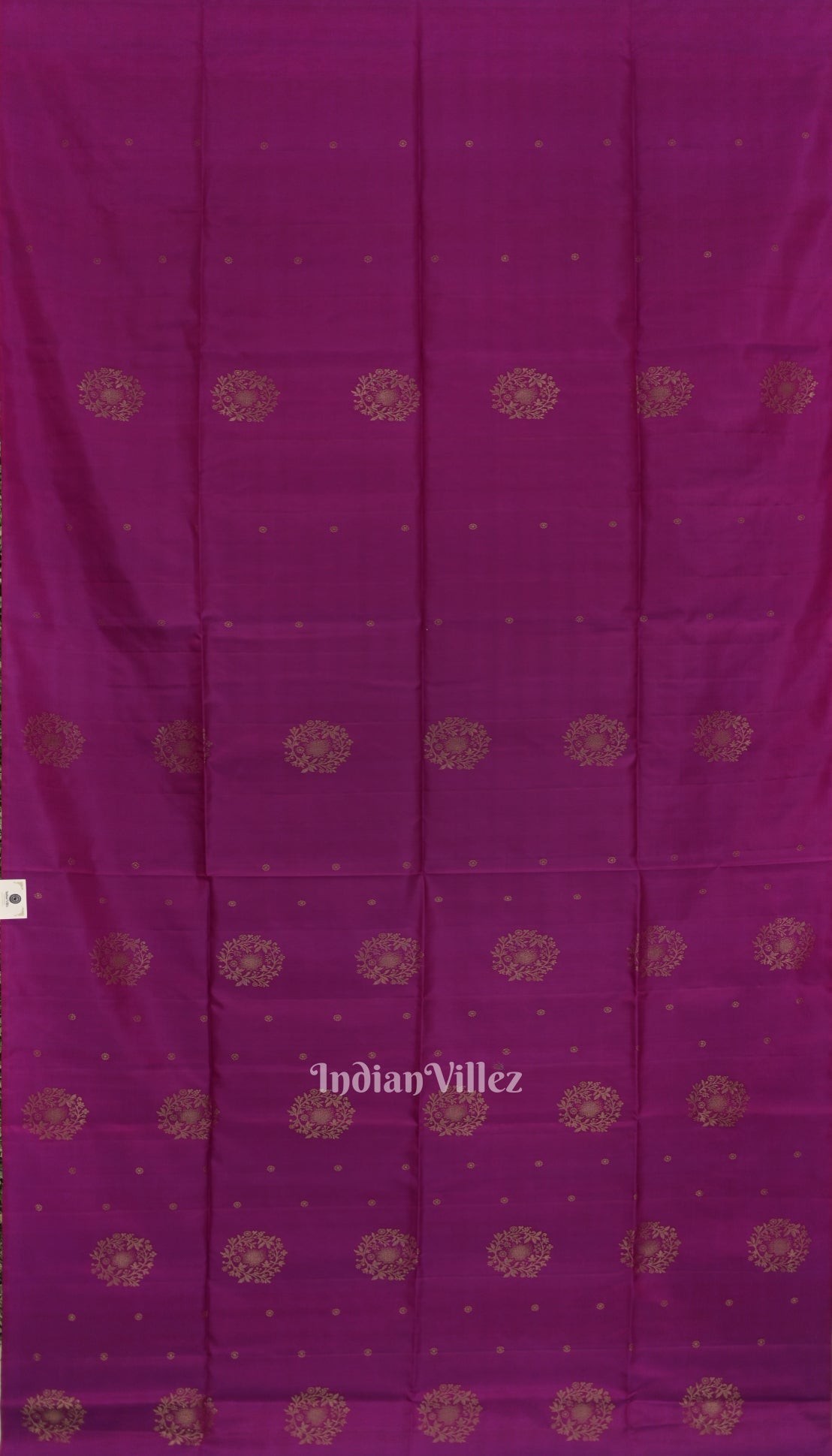 Purple With Parrot Green Pure Kanjivaram Soft Silk Saree