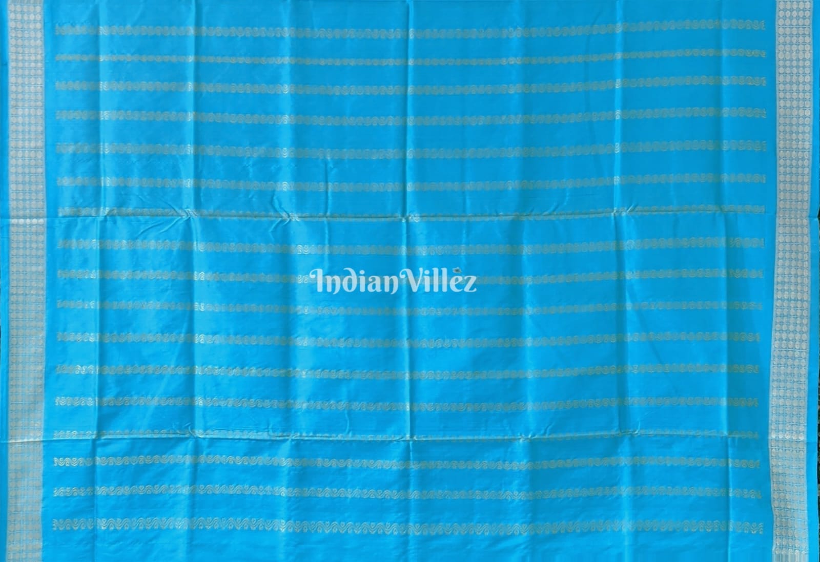 Violet Blue & Copper Sulfate Bomkai Sambalpuri Silk Saree