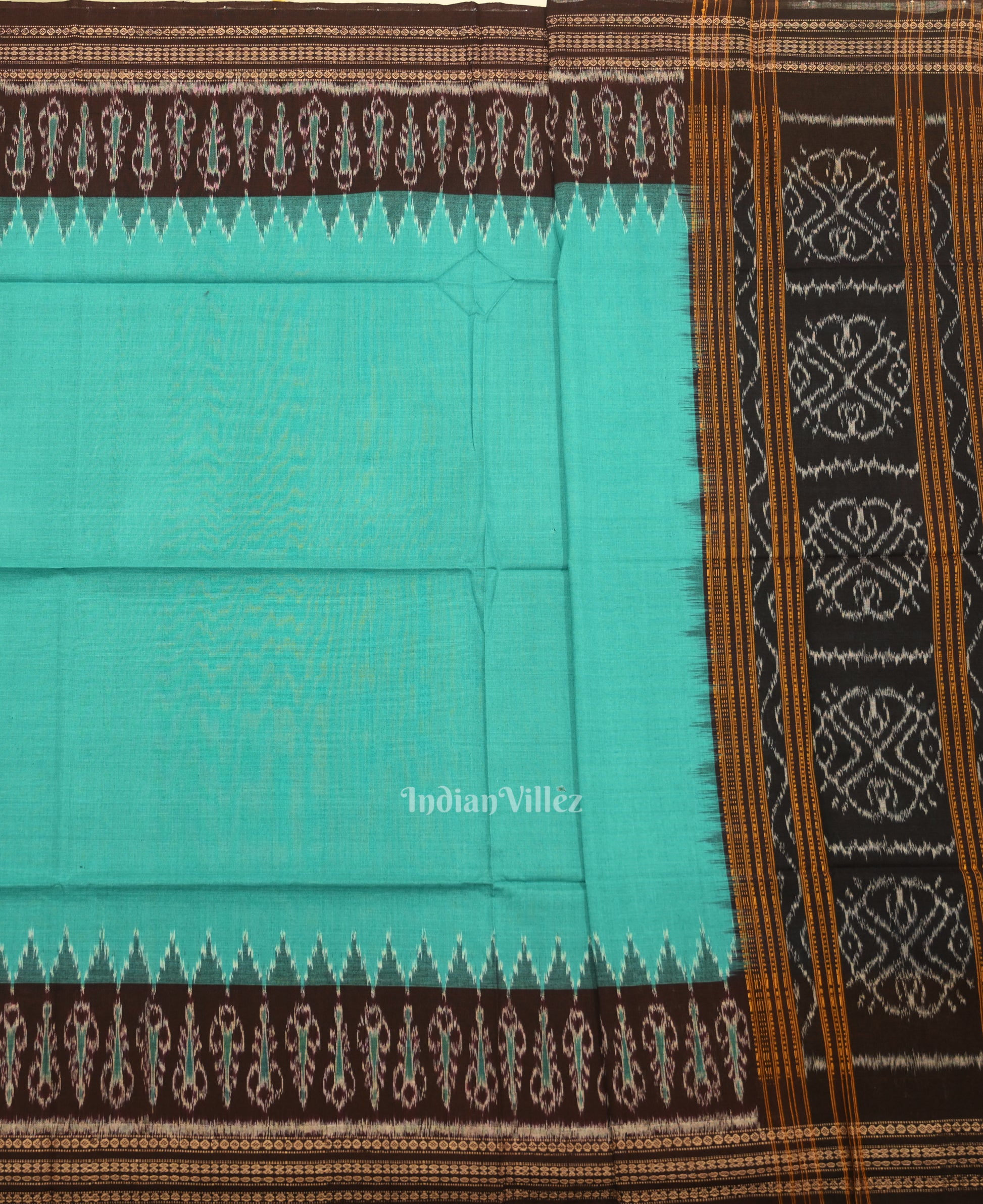 Multi Color  Odisha Ikat Sambalpuri Dress Set & Dupatta