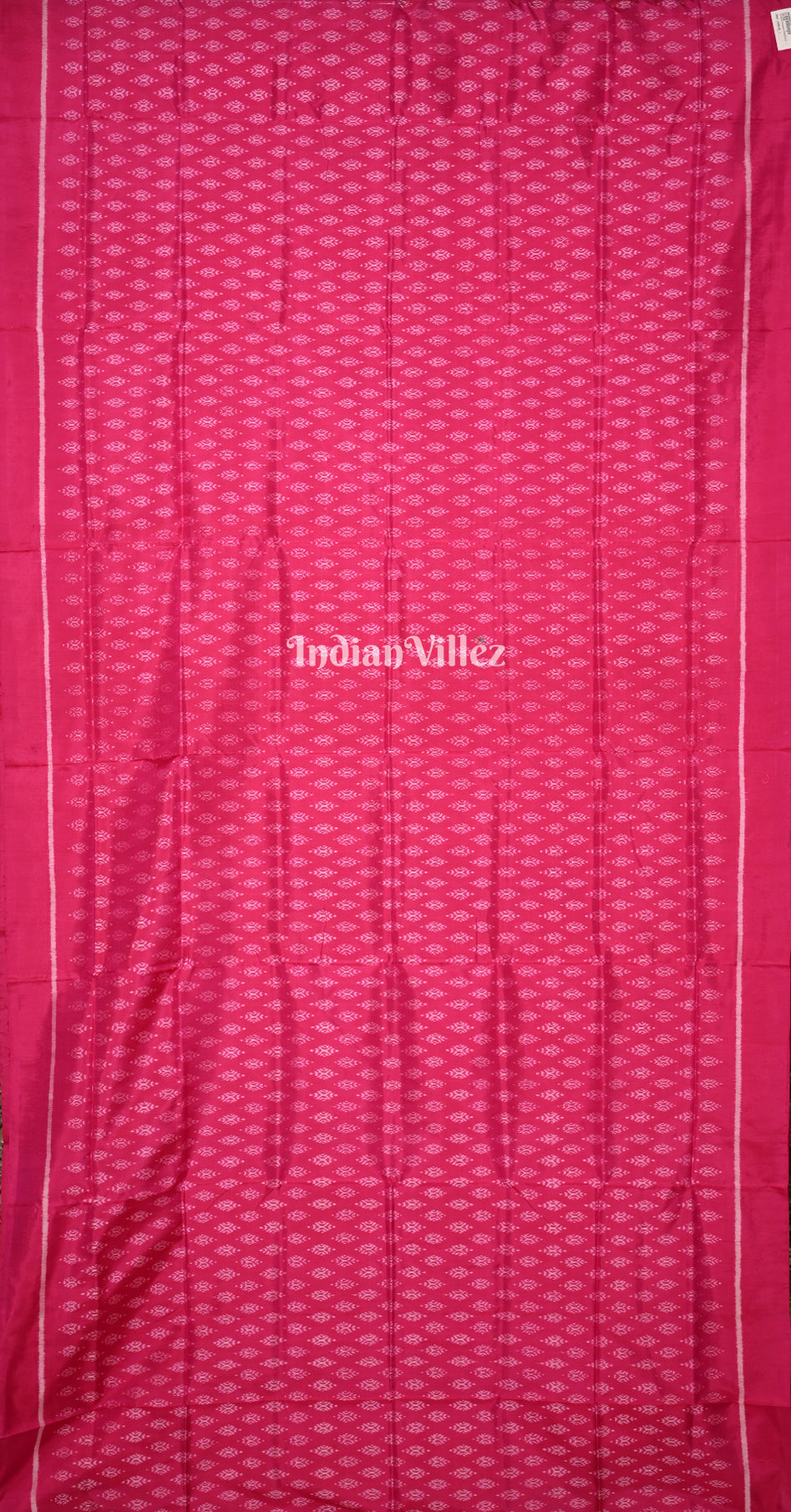 Rani Pink Mayur Chandrika Odisha Ikat Sambalpuri Silk Saree