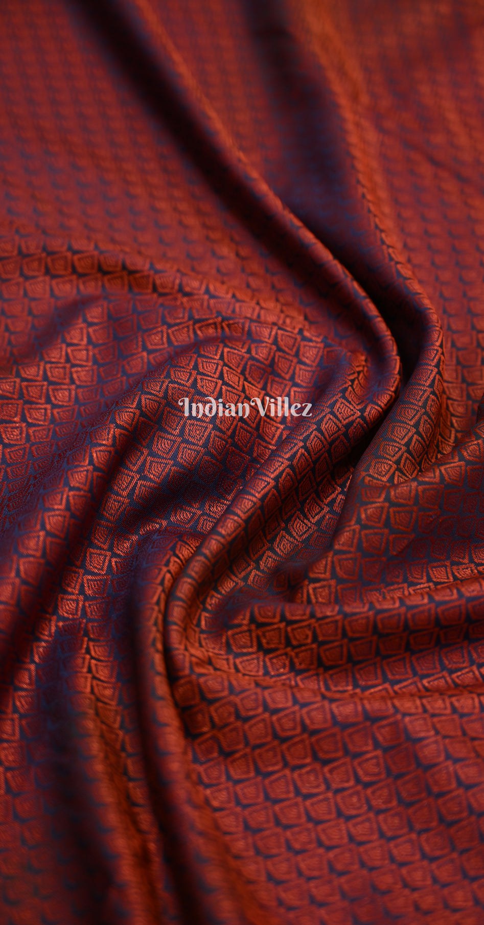 Maroon Green Kanjivaram Silk Saree 