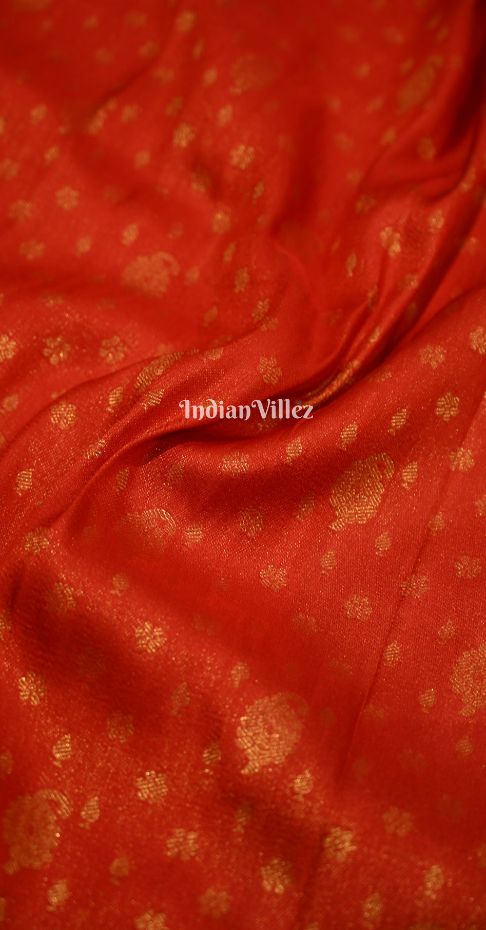  Red Mehendi Green Kanjivaram Silk Saree 