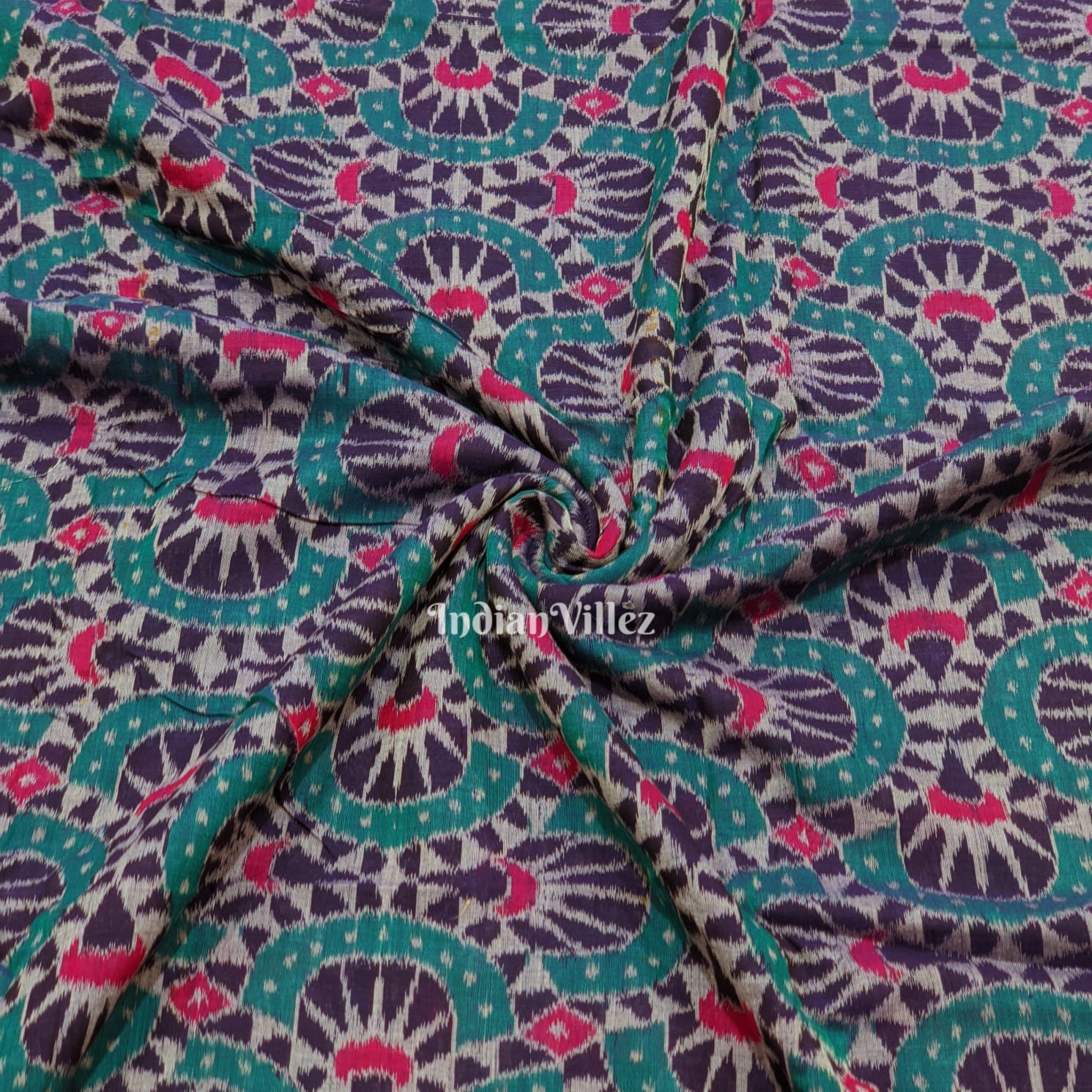 Odisha Ikat Sambalpuri Cotton Fabric