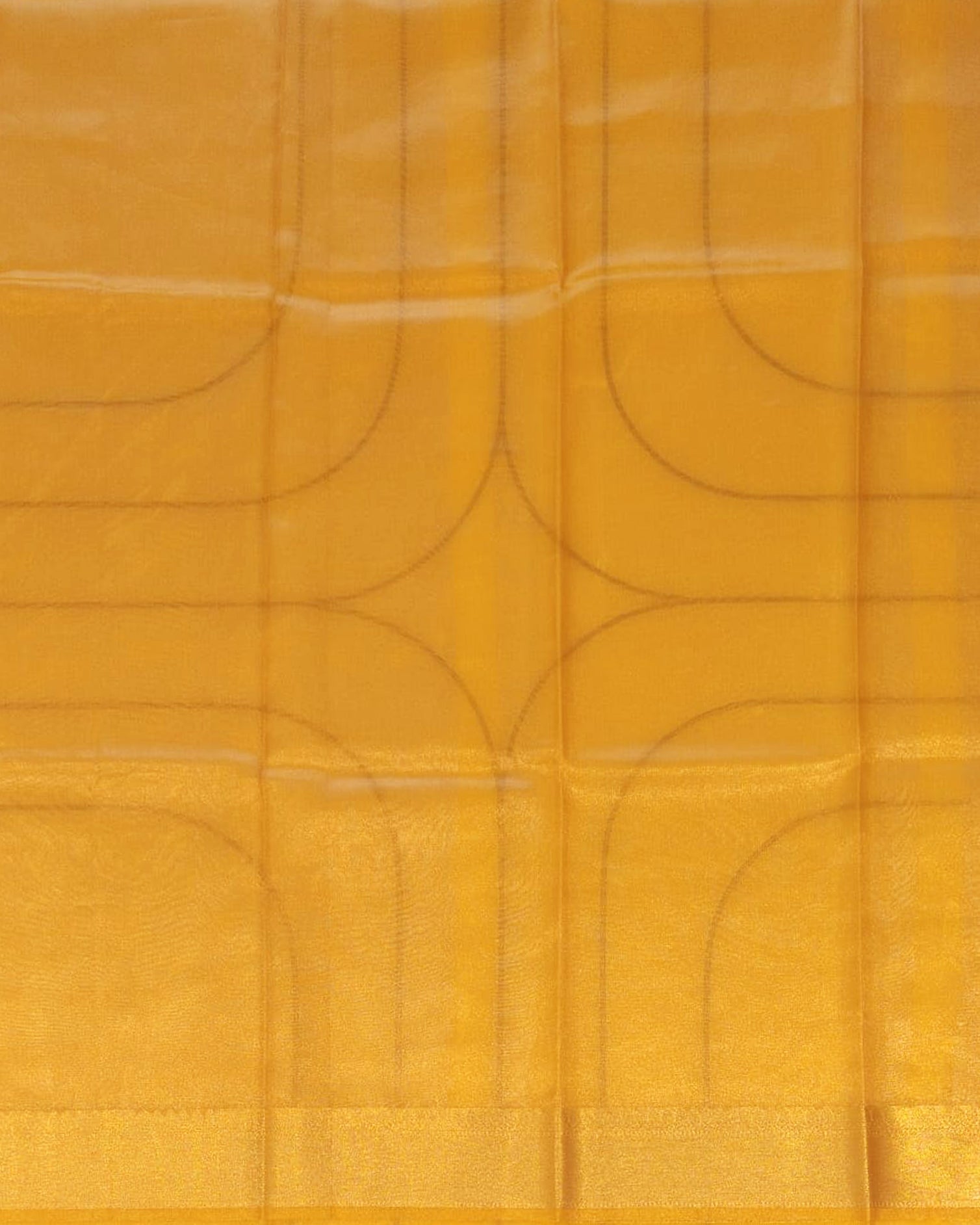 Yellow Tissue Banarasi Saree