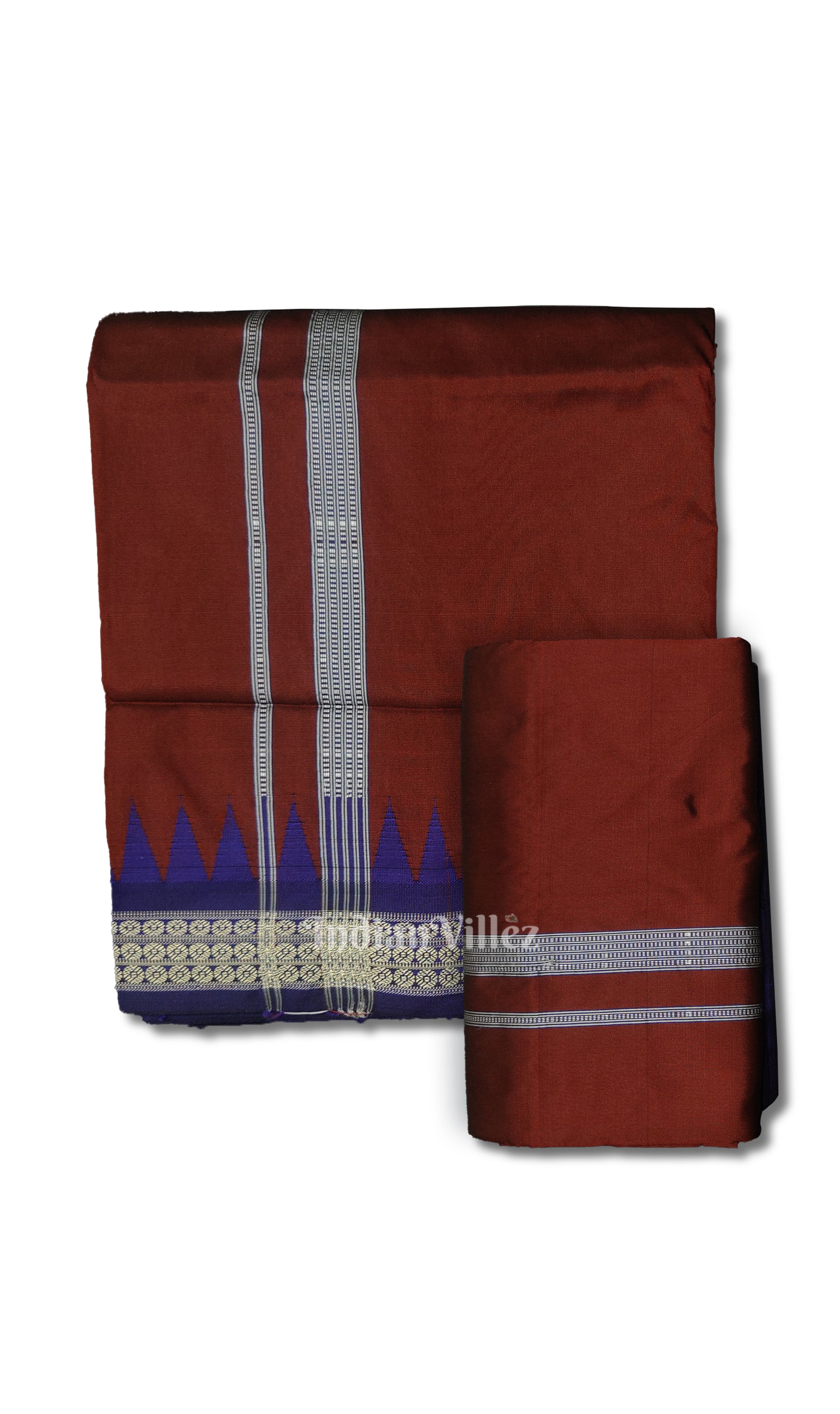 Exclusive Maroon Odisha Handloom Sambalpuri Joda
