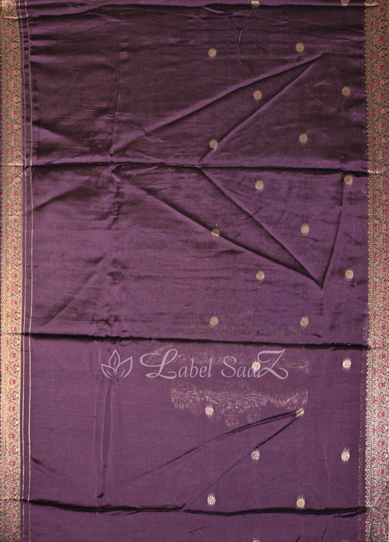 Wine Unstitched Salwar Suit 