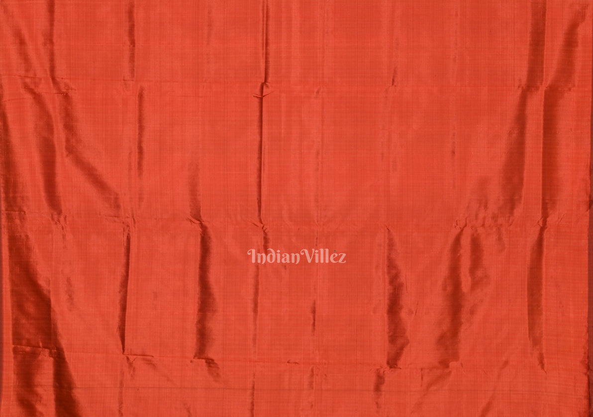Maroon with Multicolor Cambodian Ikat inspired Contemporary Silk Saree 