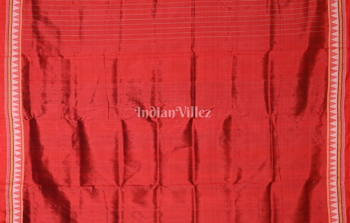 Coffee Dongria Border & Anchal Contemporary Silk Saree 