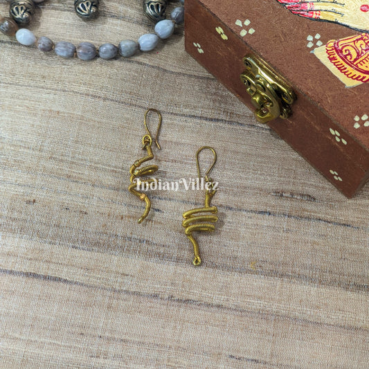 Handmade Dhokra Tribal Earring