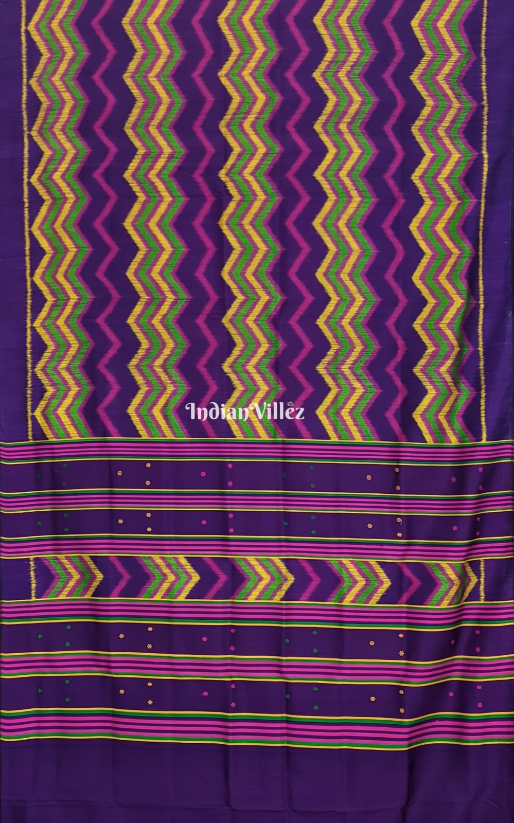 Multicolor Odisha Handloom Contemporary Silk Saree