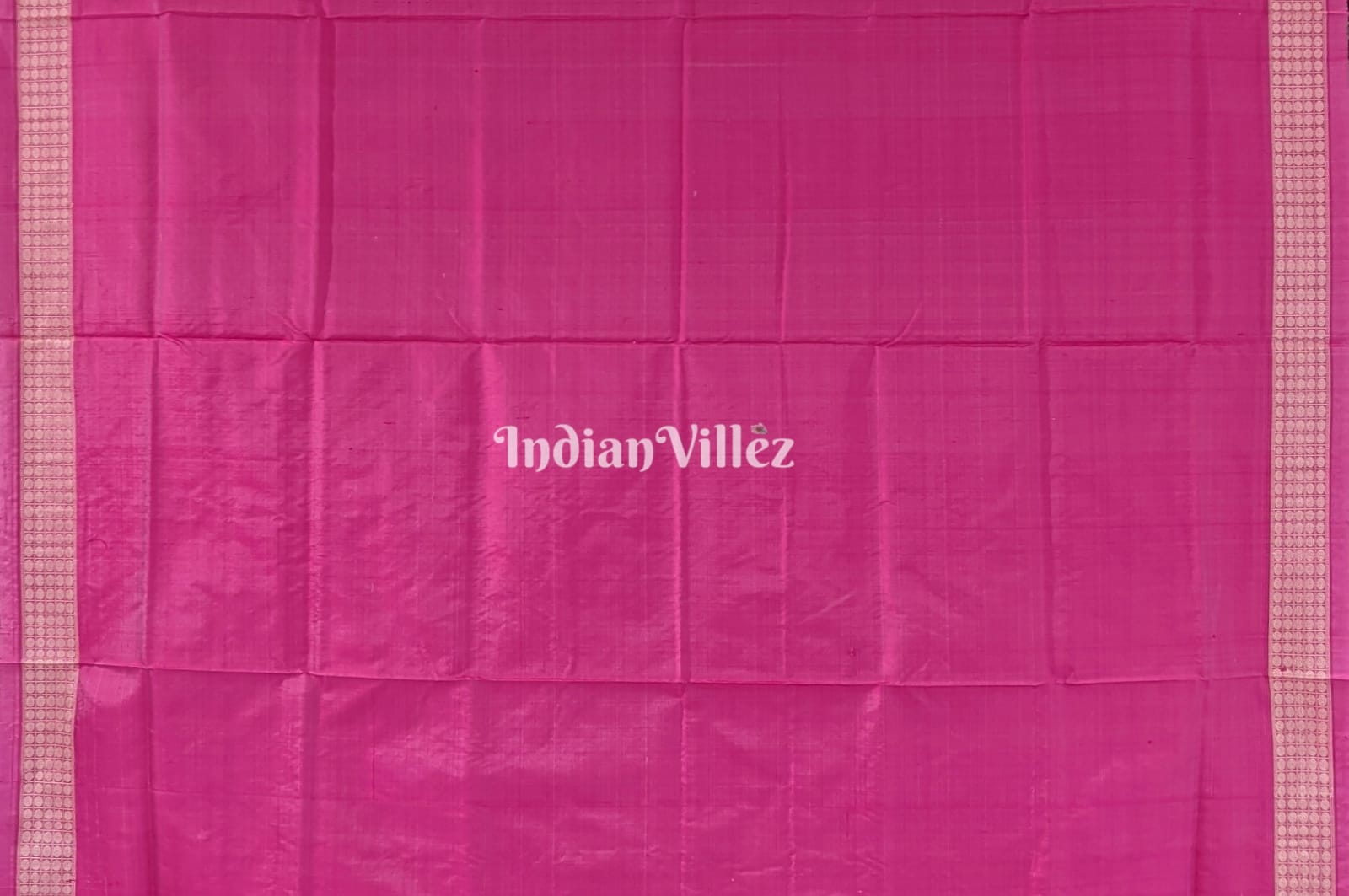 Pink Odisha Ikat Pure Sambalpuri Silk Saree