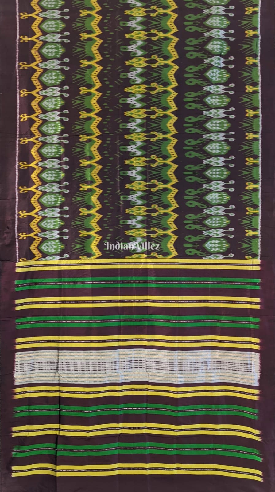 Multicolored Odisha Ikat Designer Contemporary Silk Saree