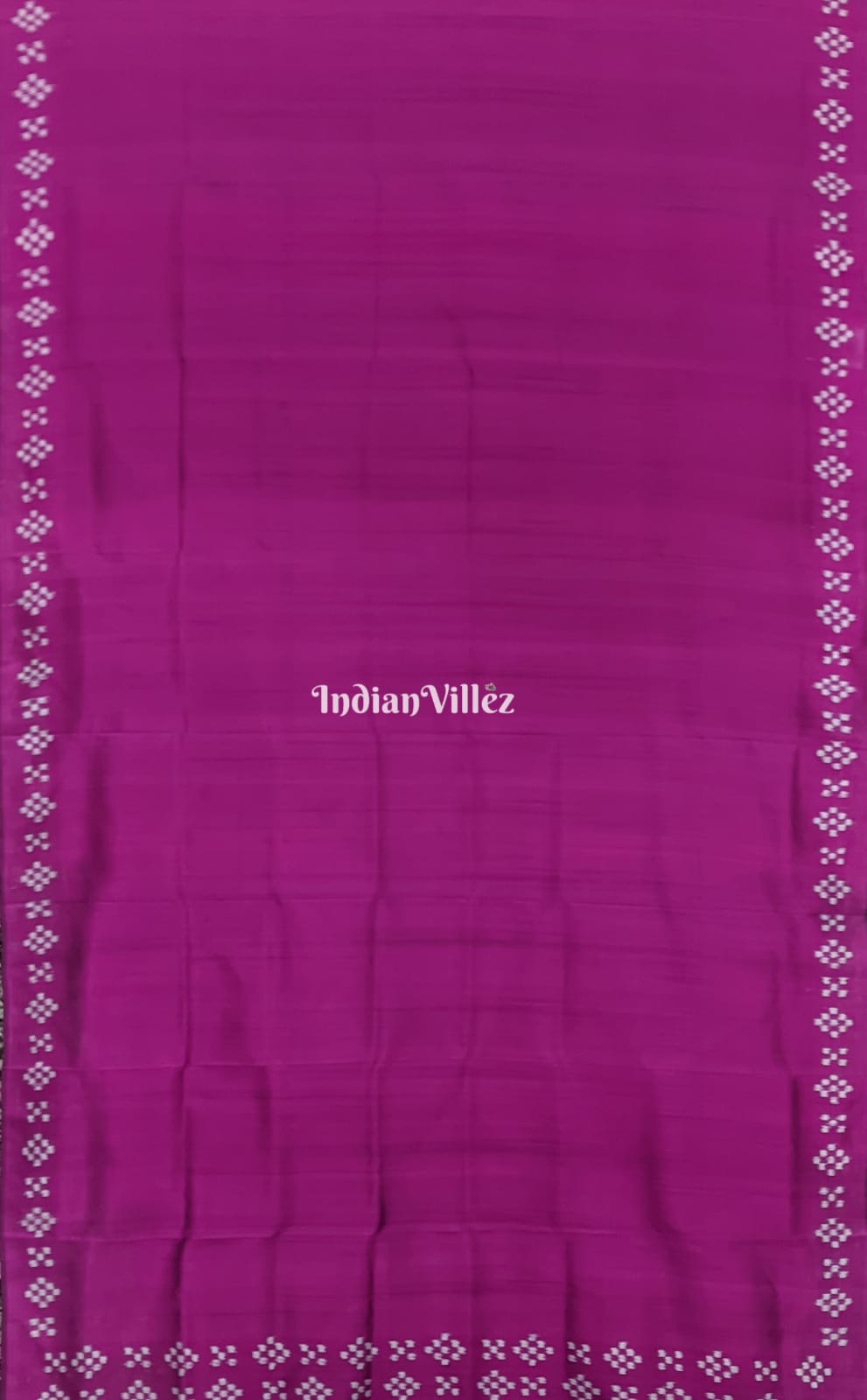 Magenta Odisha Ikat Pasapali Contemporary Silk Saree