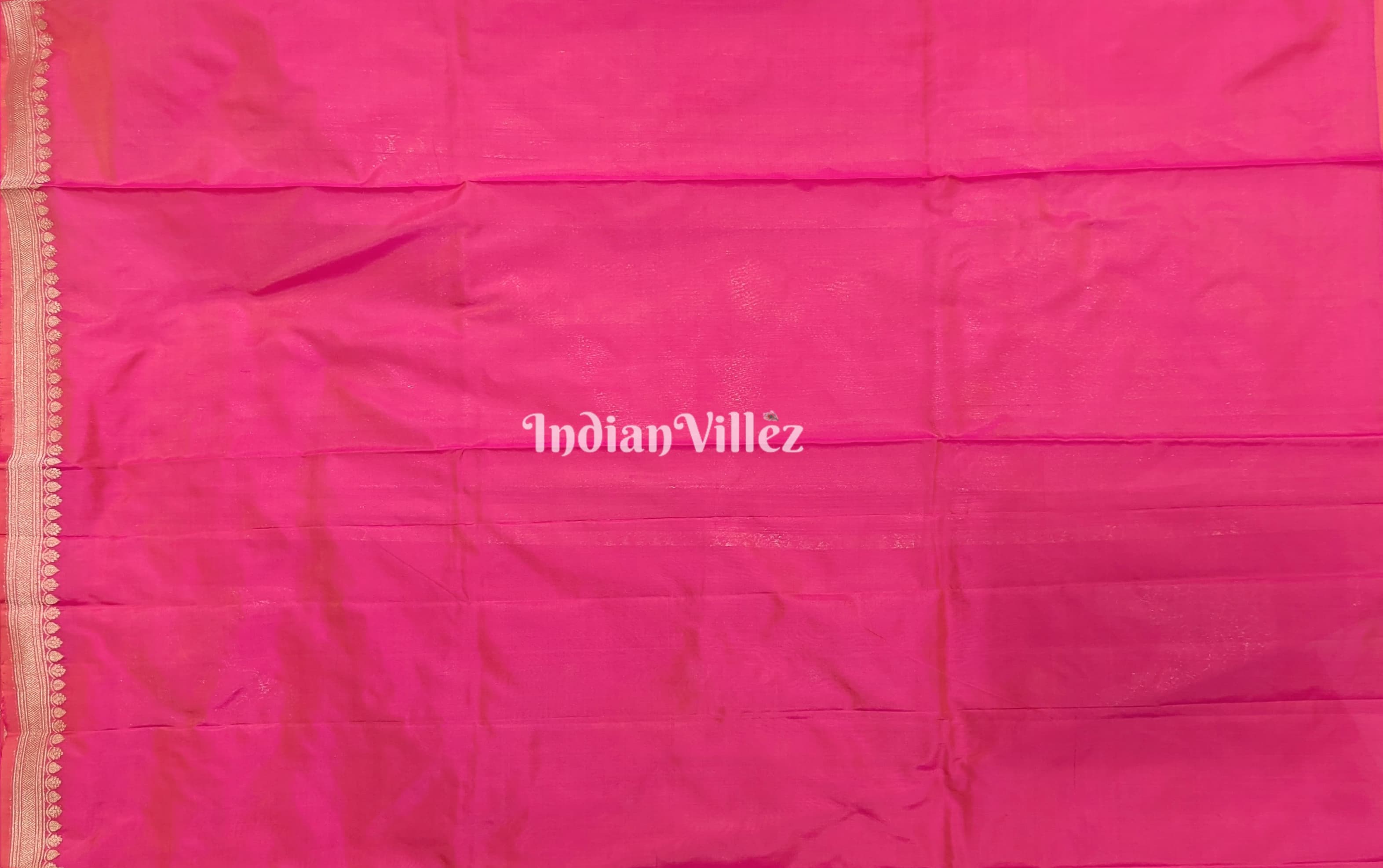 Pink Designer Pure Banarasi Katan Silk Saree