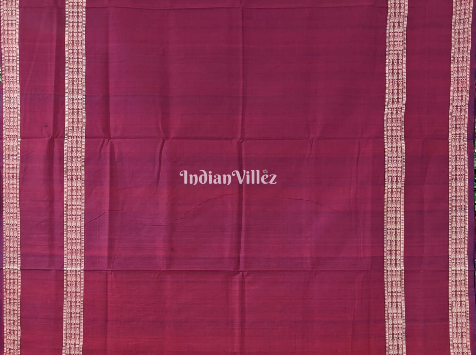 Konark Sun Temple Theme Sambalpuri Pure Cotton Saree