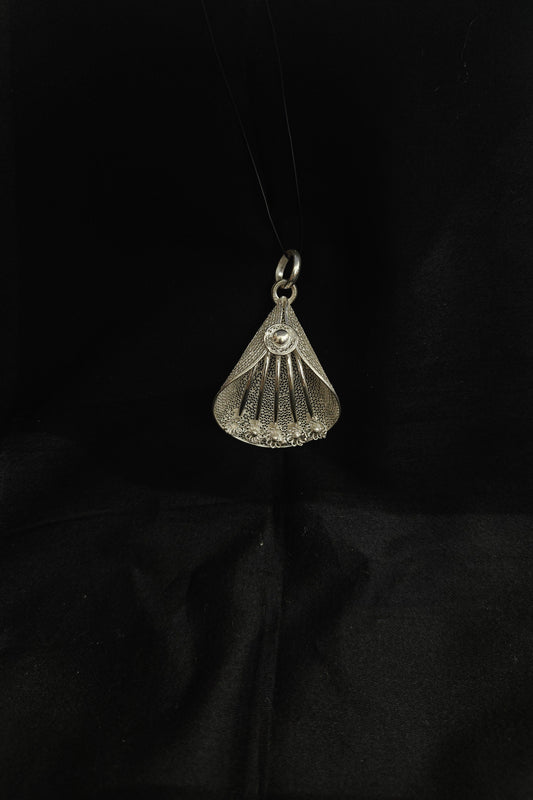 Designer Silver Filigree Fine Tarakasi Pendant 