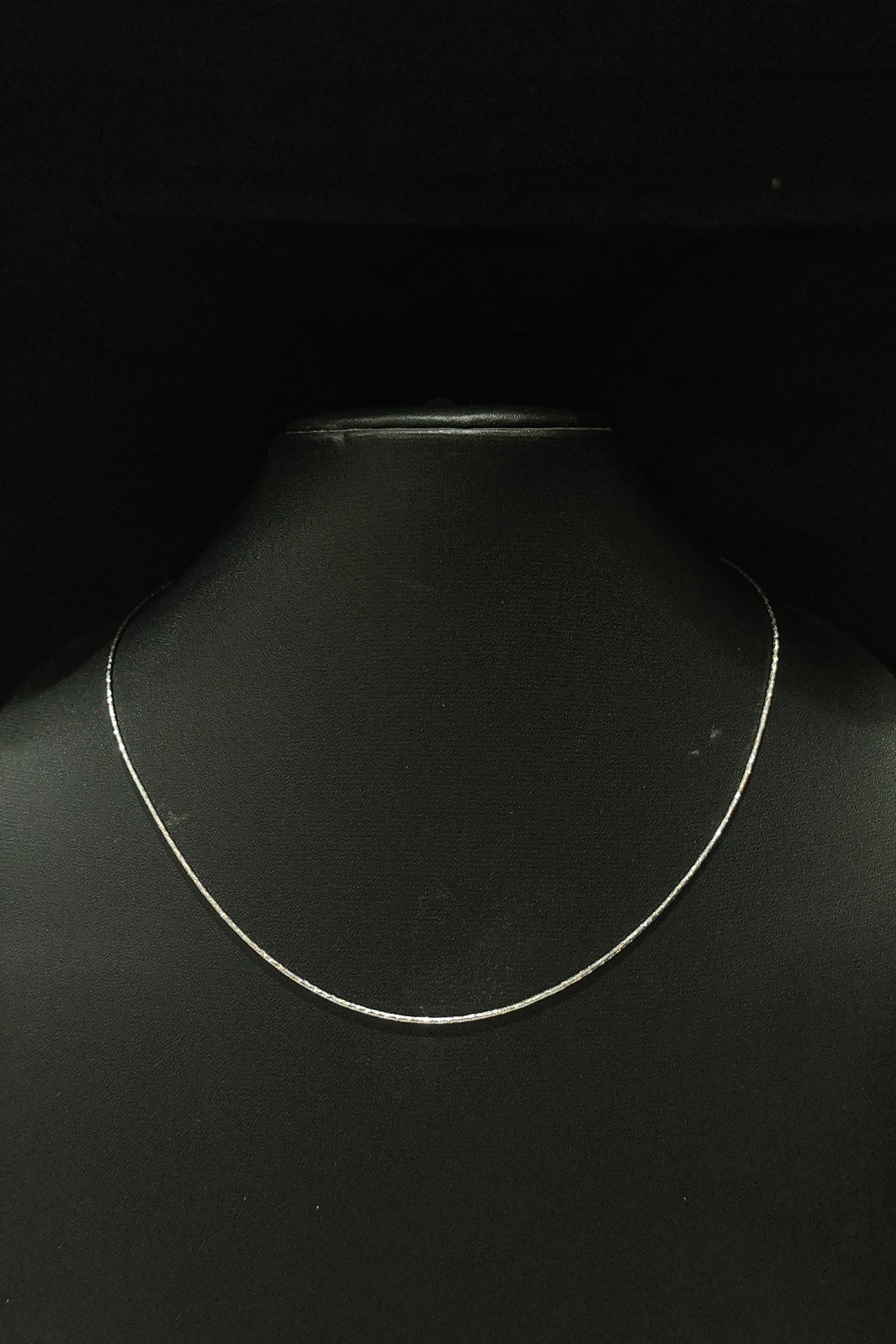 Flat Silver Filigree Handmade Chain