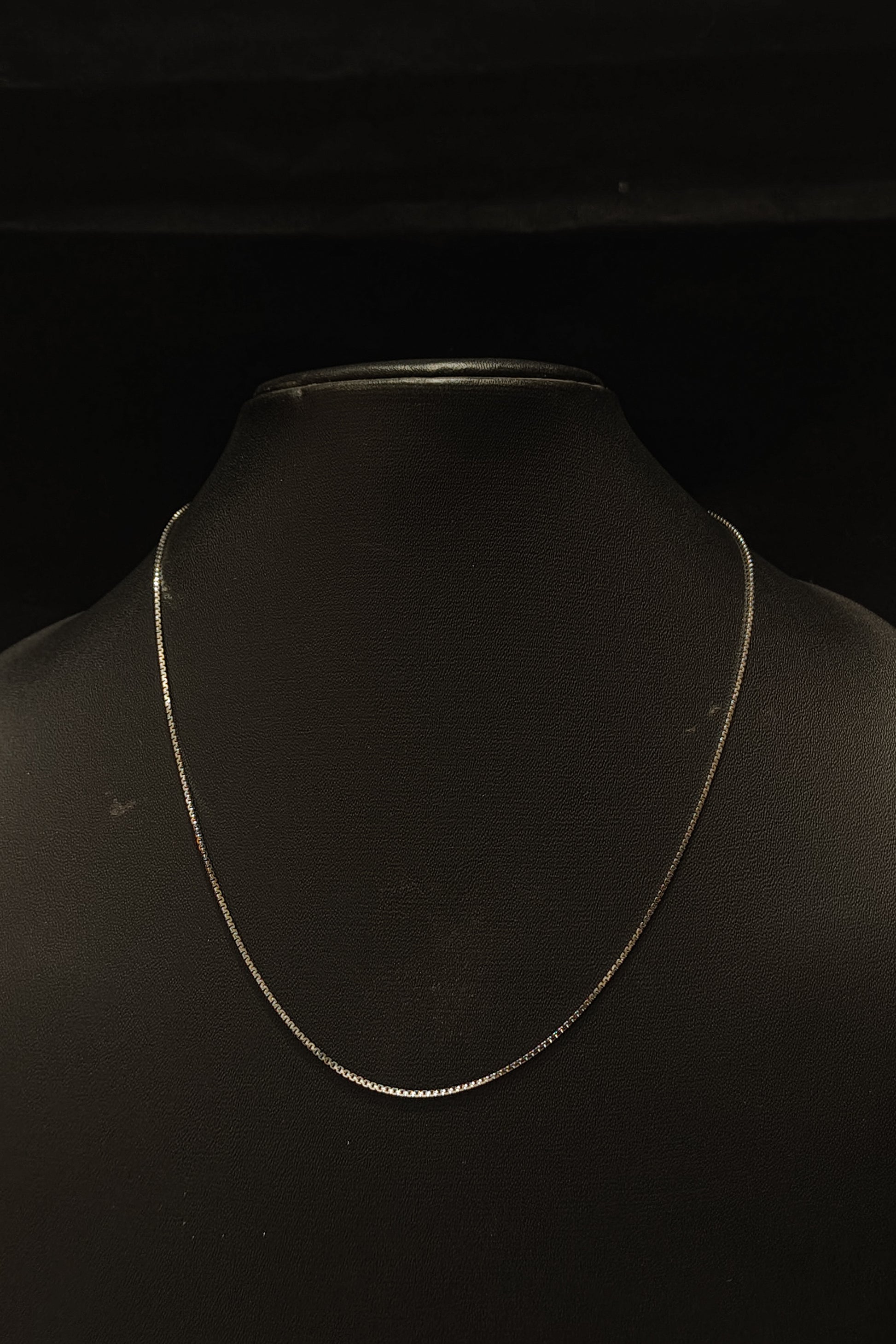 Box Pattern Silver Filigree Handmade Chain