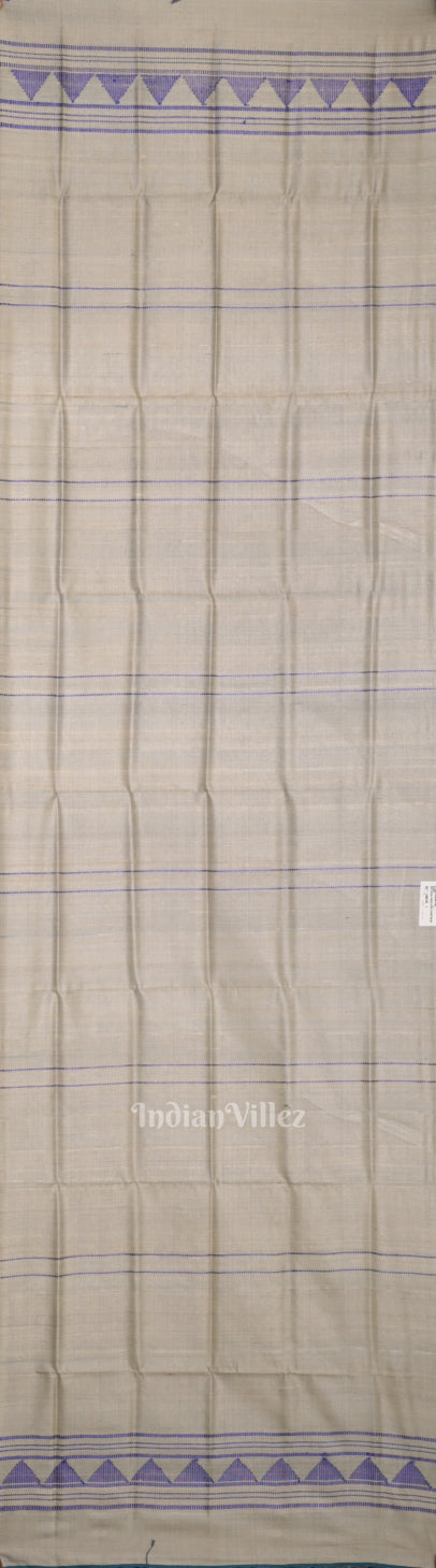 Off white Pure Gopalpur Tussar Silk Stole 