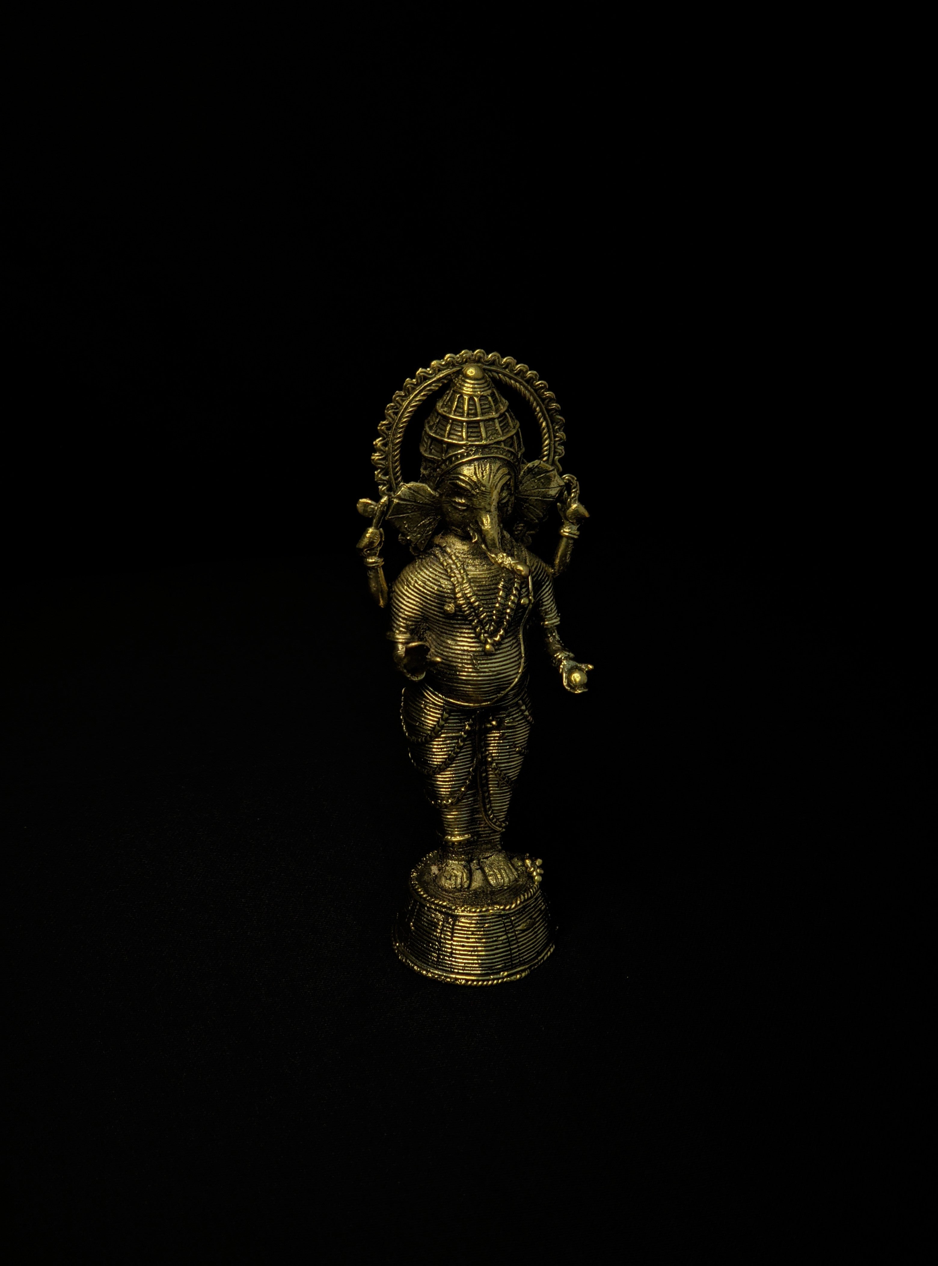 Dhokra - Standing Shri Ganesh