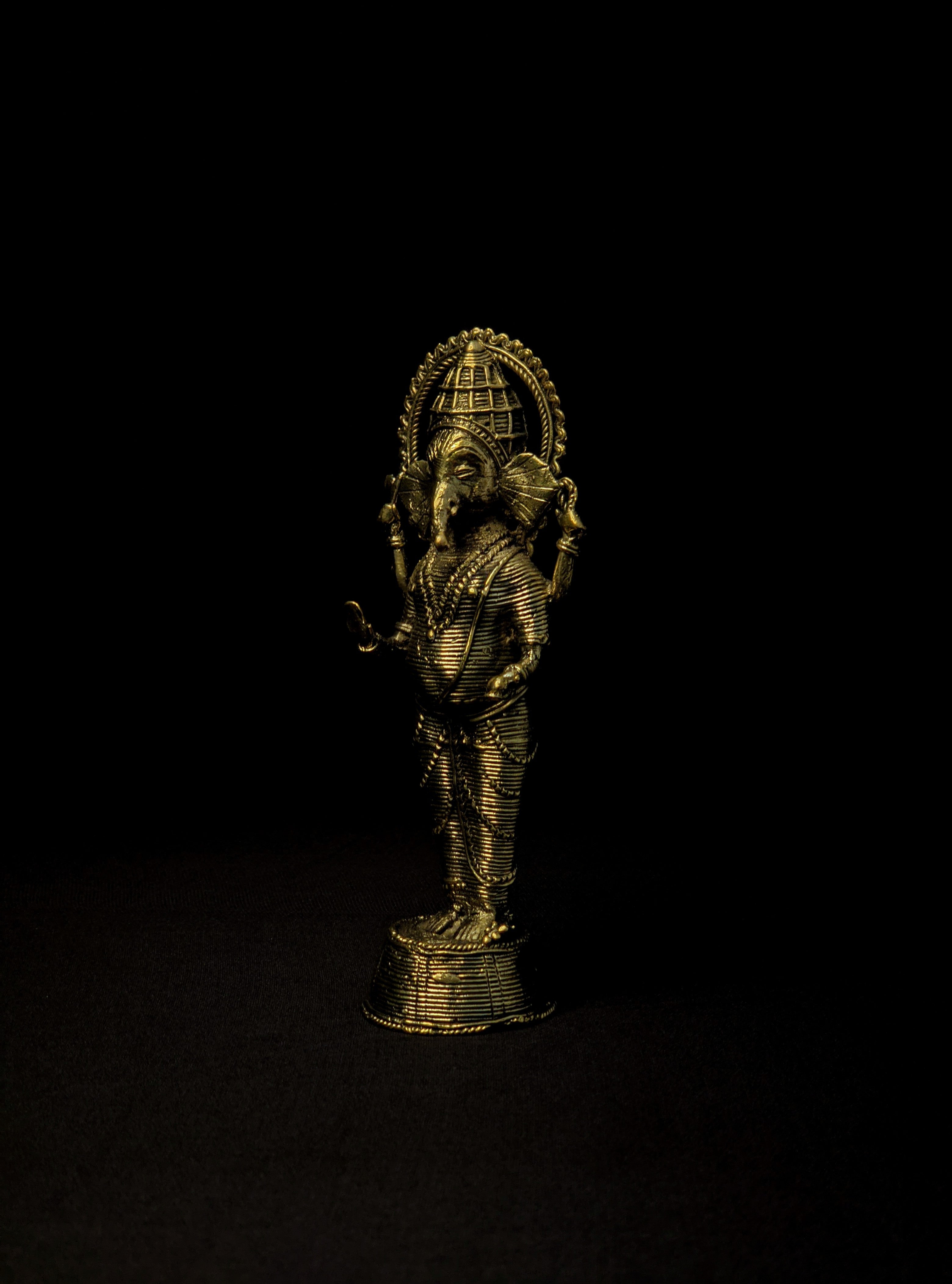 Dhokra - Standing Shri Ganesh