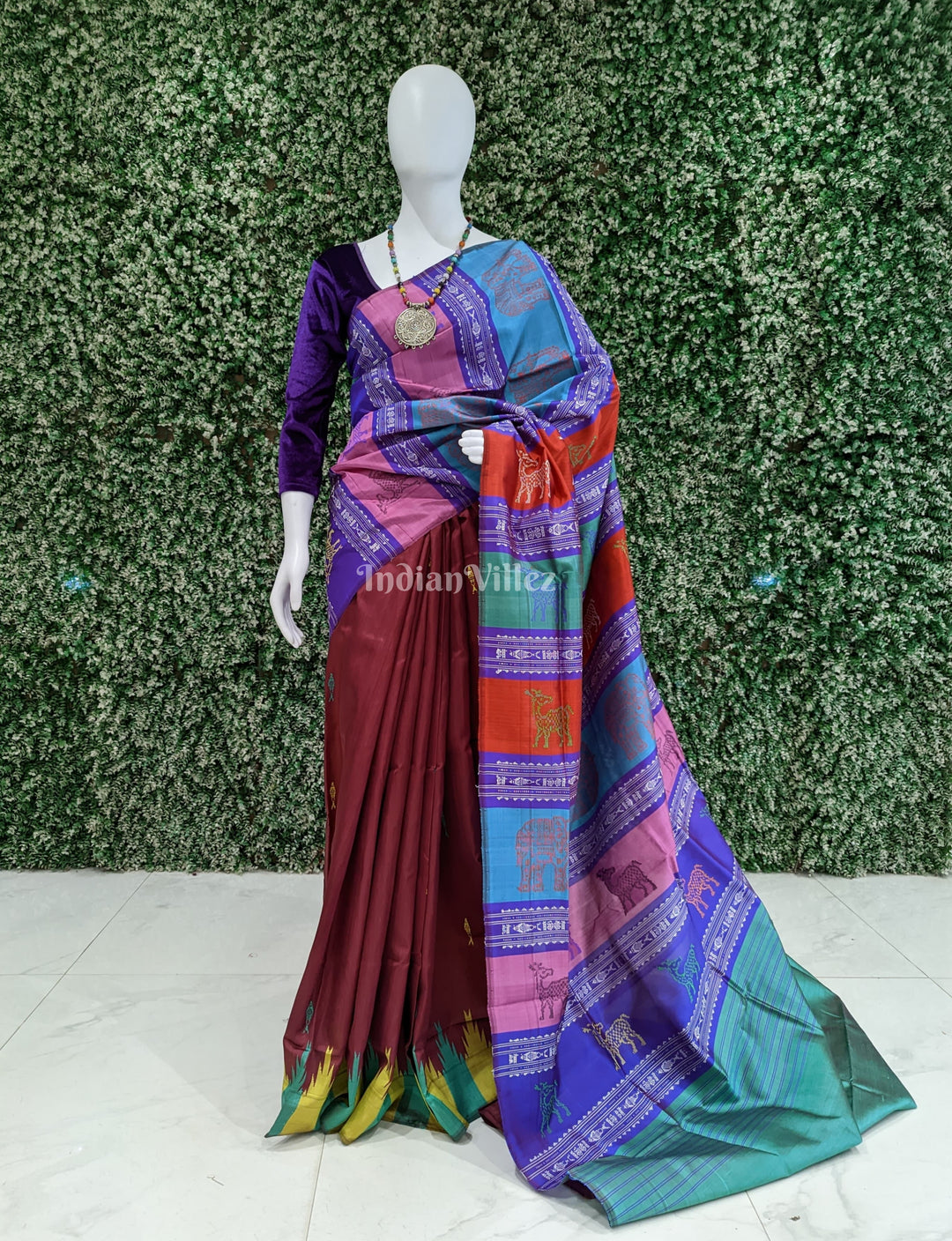 Berhampuri Silk Saree - Yellow main image 0