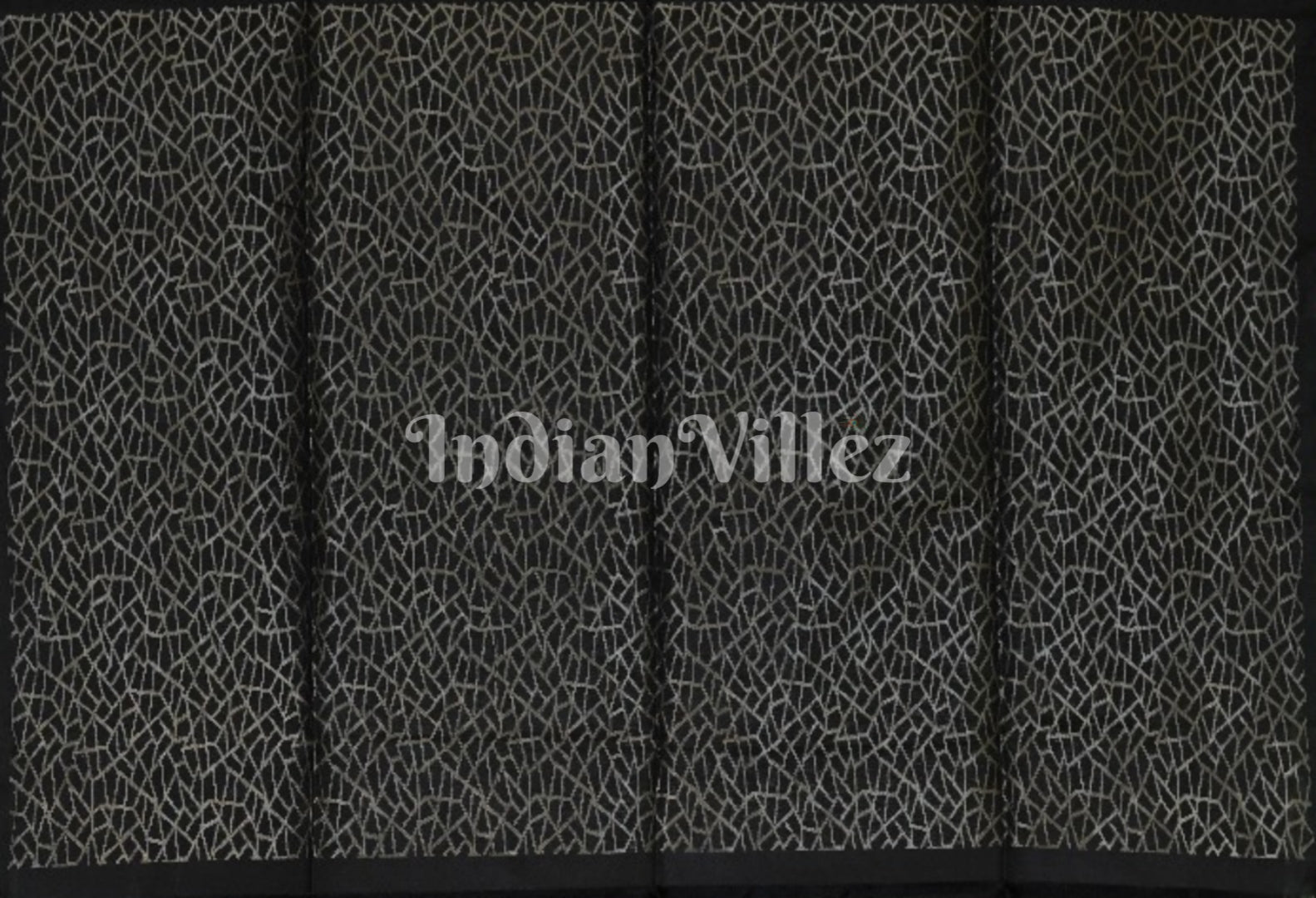 Black Pure Kanjivaram Silk Saree 