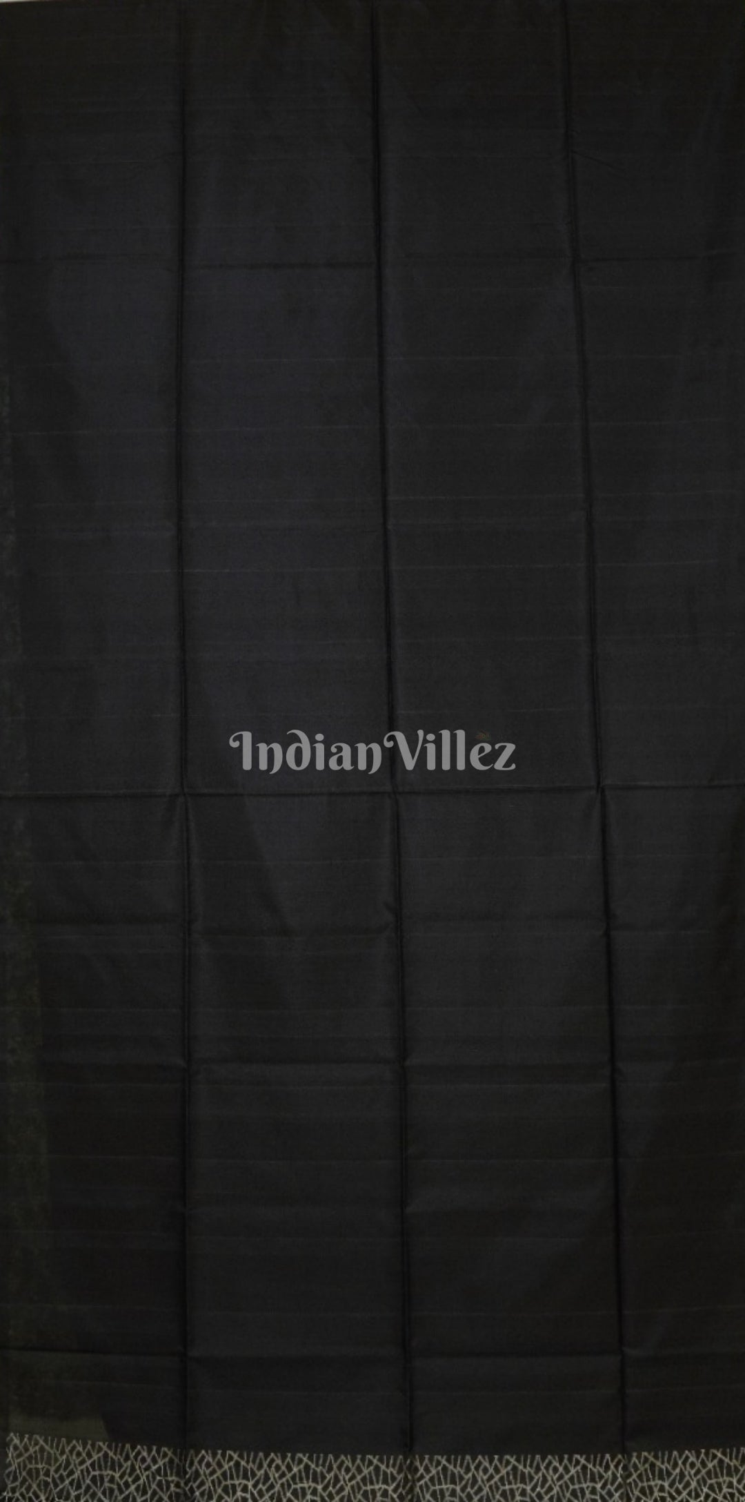 Black Pure Kanjivaram Silk Saree 