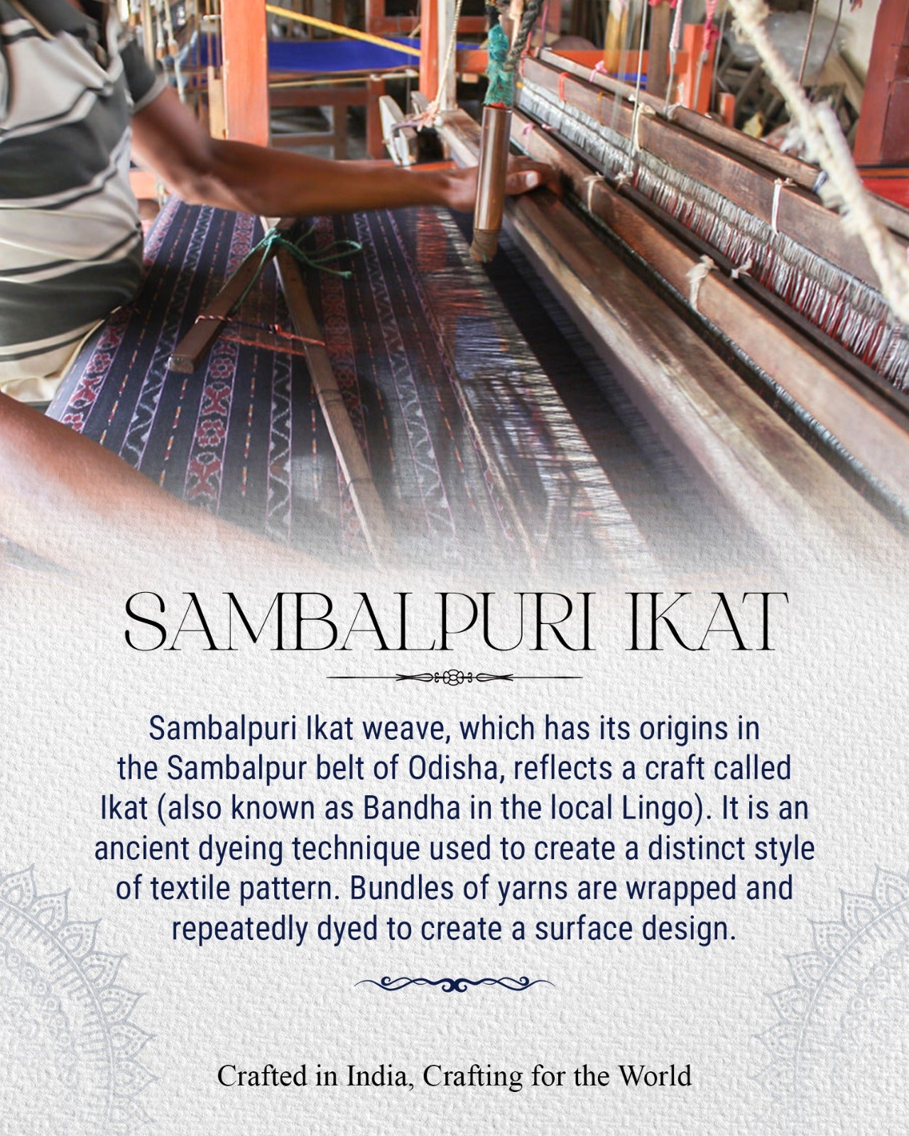 Sambalpuri Ikat Saree