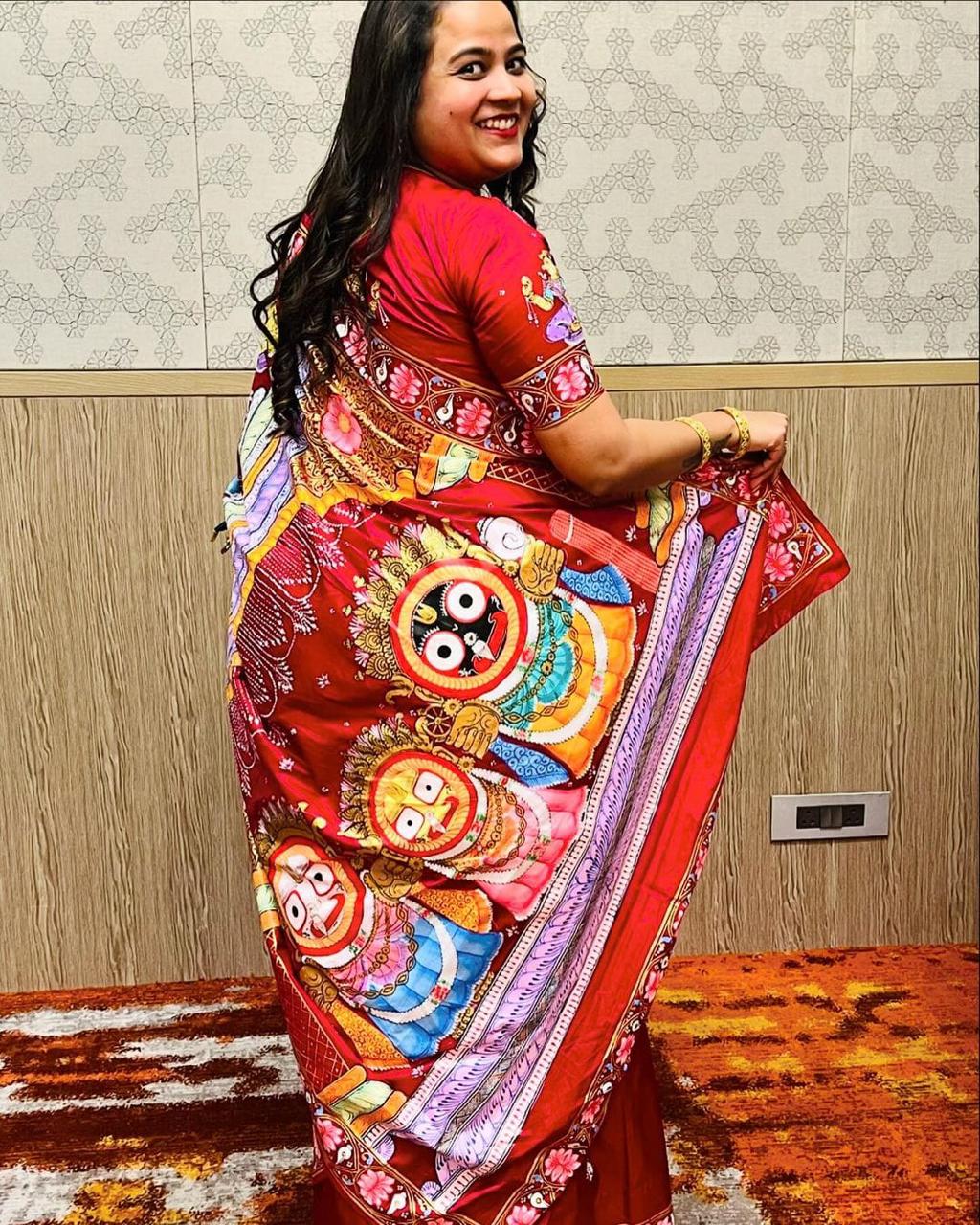 Pattachitra Saree
