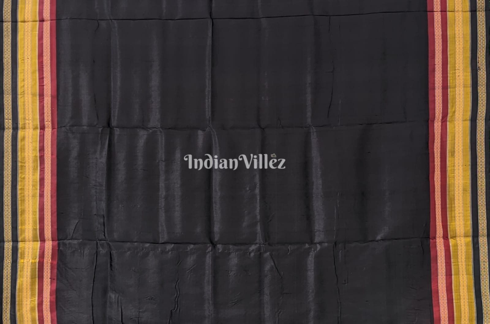 Streel Grey Odisha Ikat Kathiphera Khandua Silk Saree