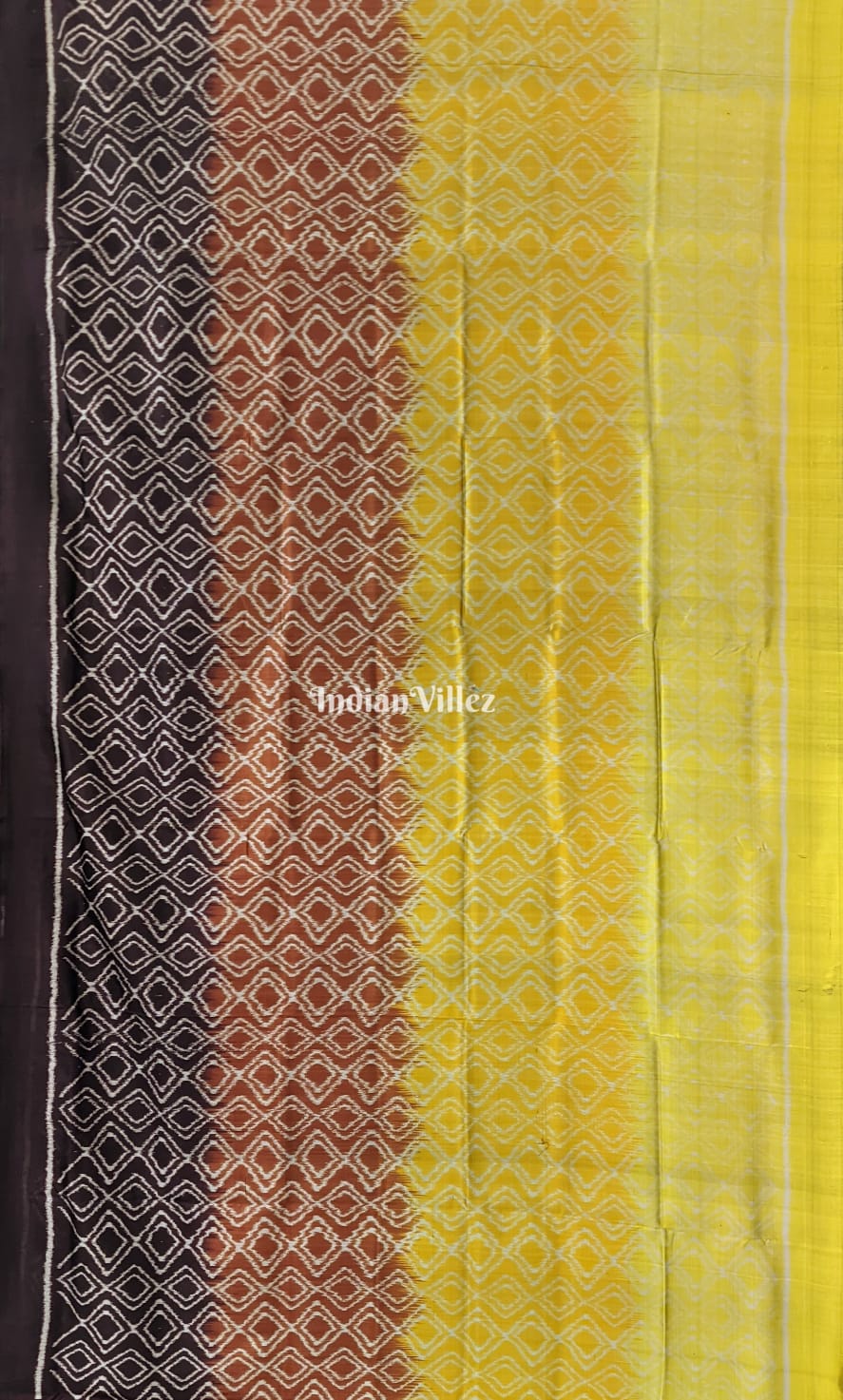 Multicolored Odisha Ikat Contemporary Silk Saree