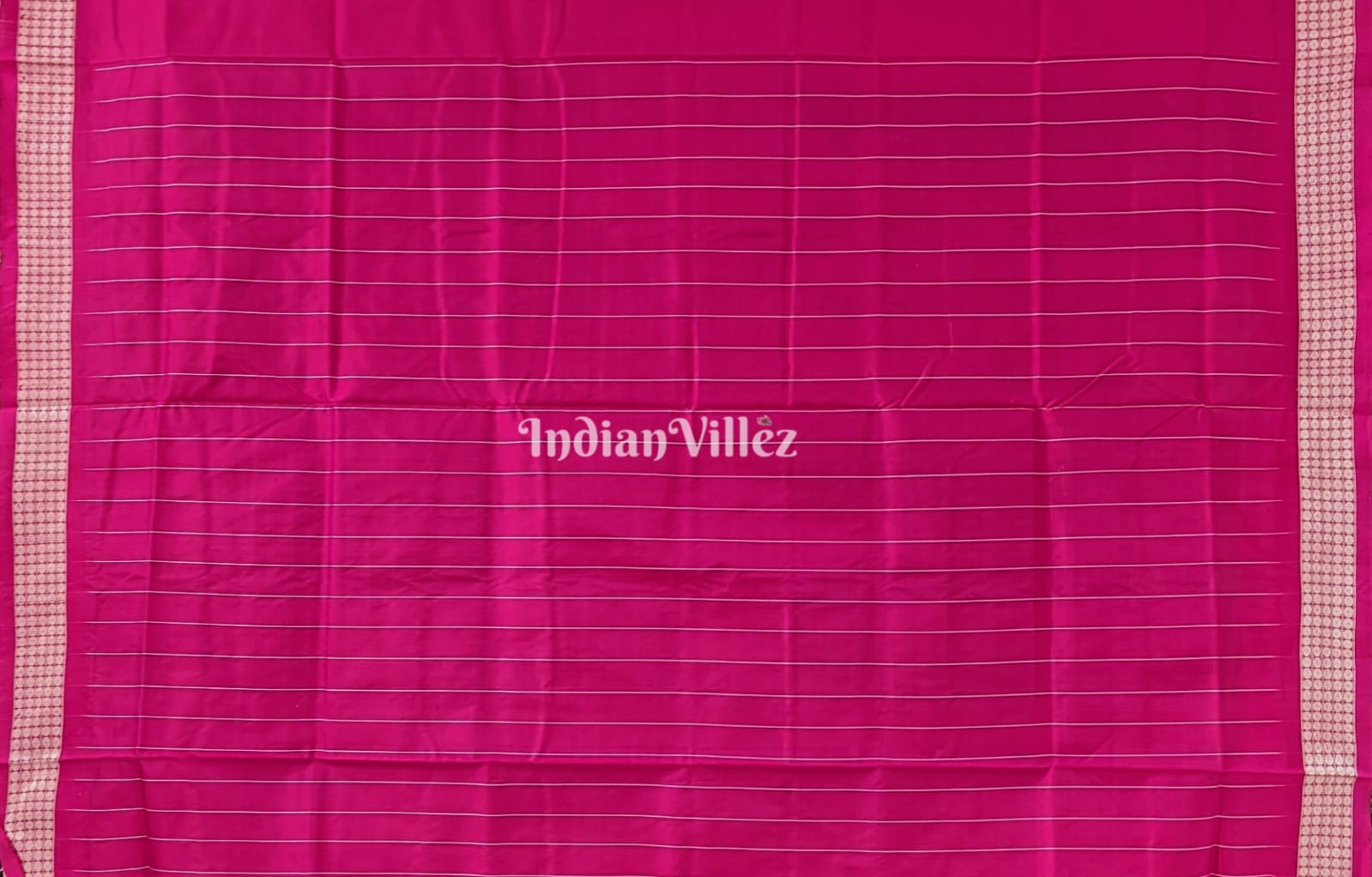 Black Pink Fish Design Sambalpuri Ikat Silk Saree
