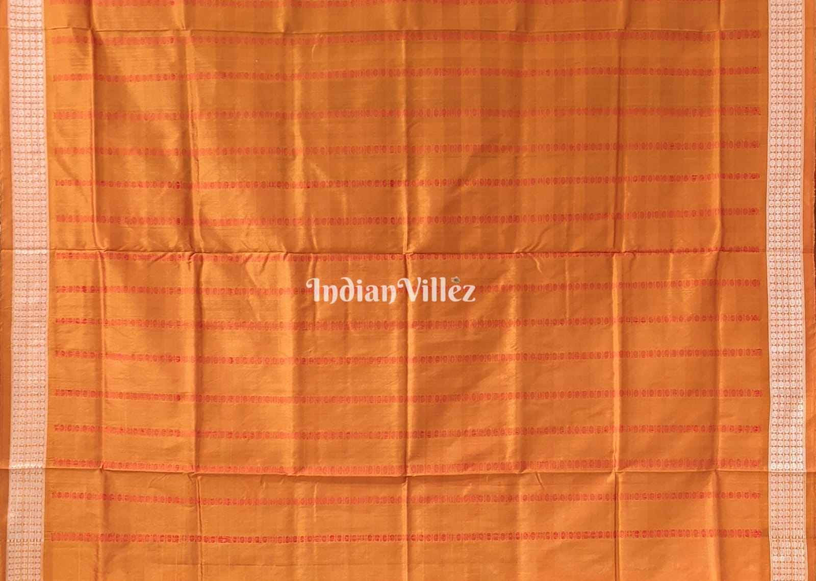 Red Nartaki Motif Bomkai Sambalpuri Silk Saree